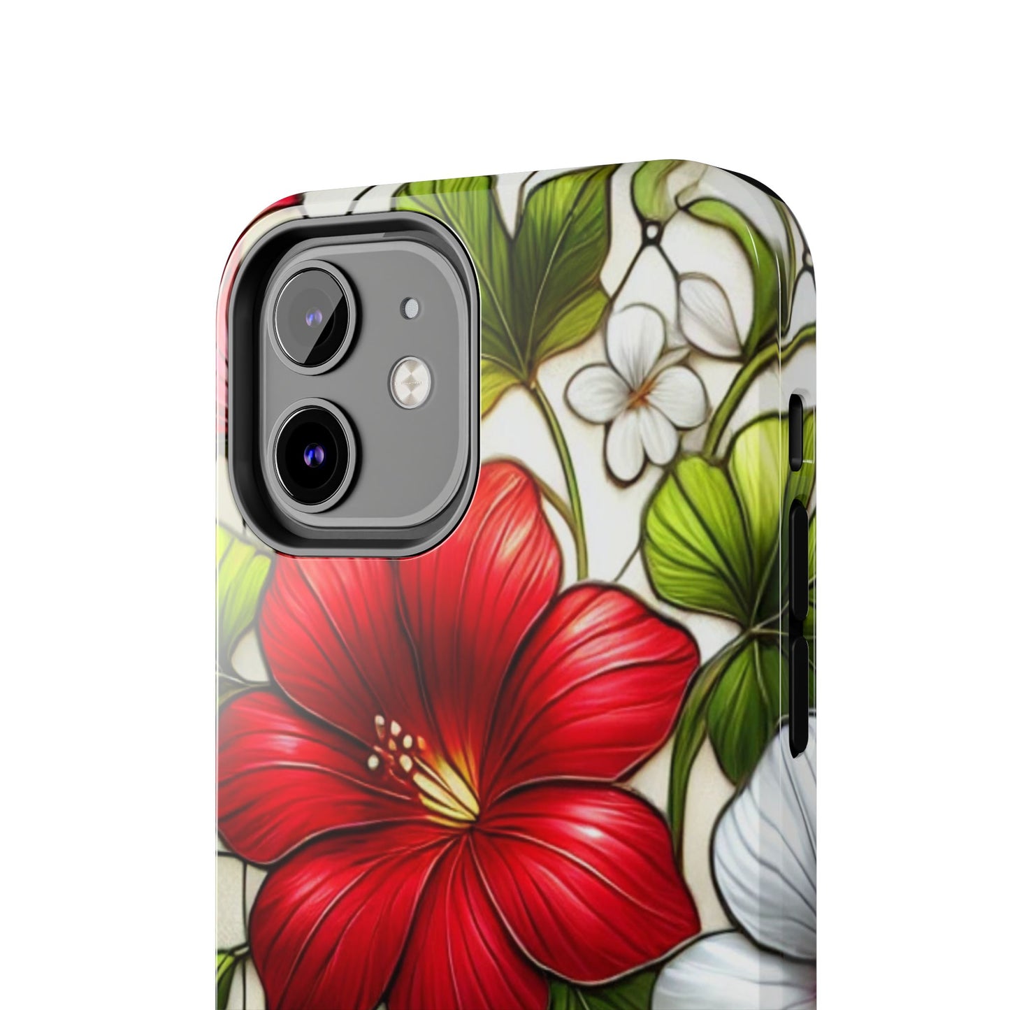 Tough Phone Case with Vibrant Floral Design - Perfect Gift for Nature Lovers