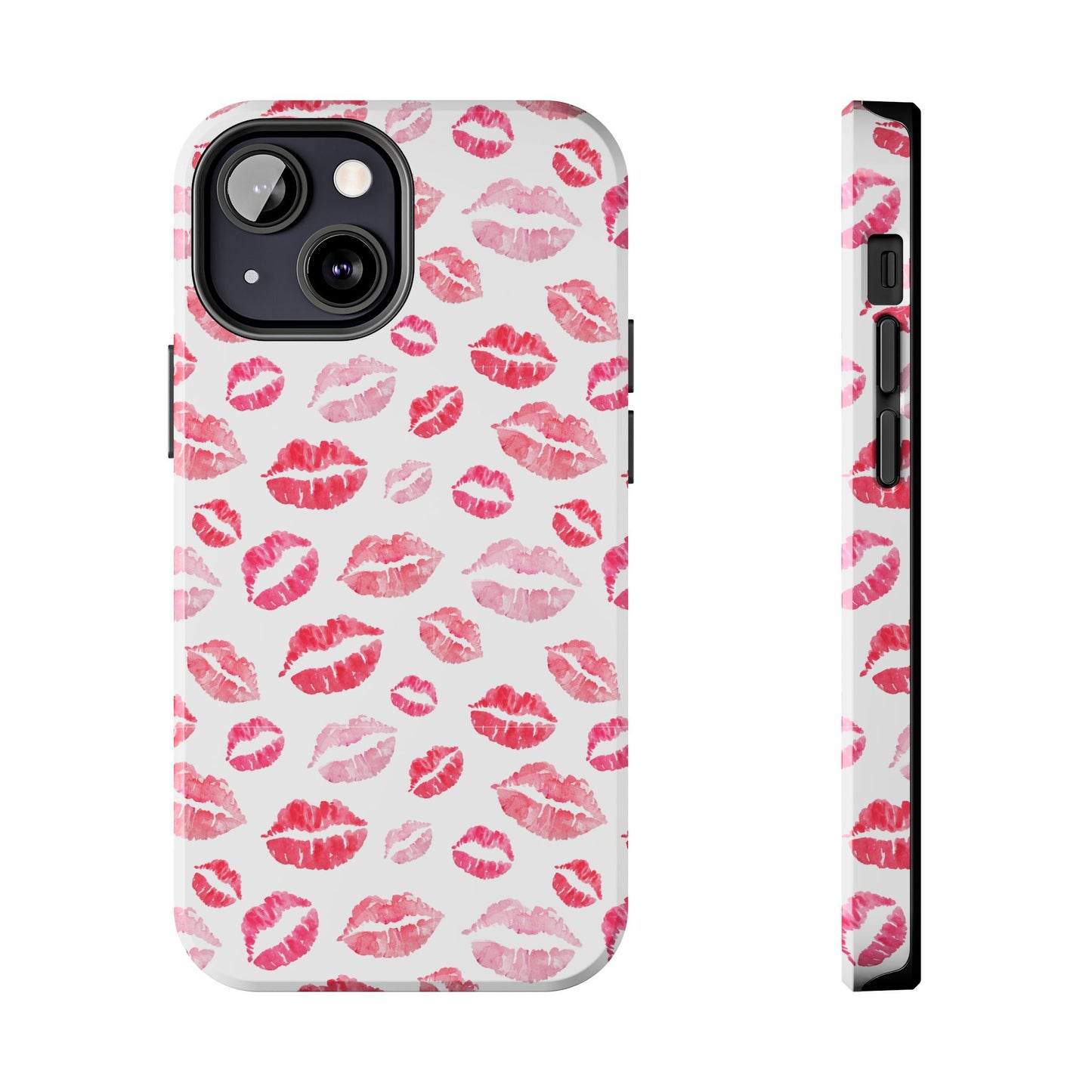 Kiss Pattern Tough Phone Cases, Cute, Unique for Iphone