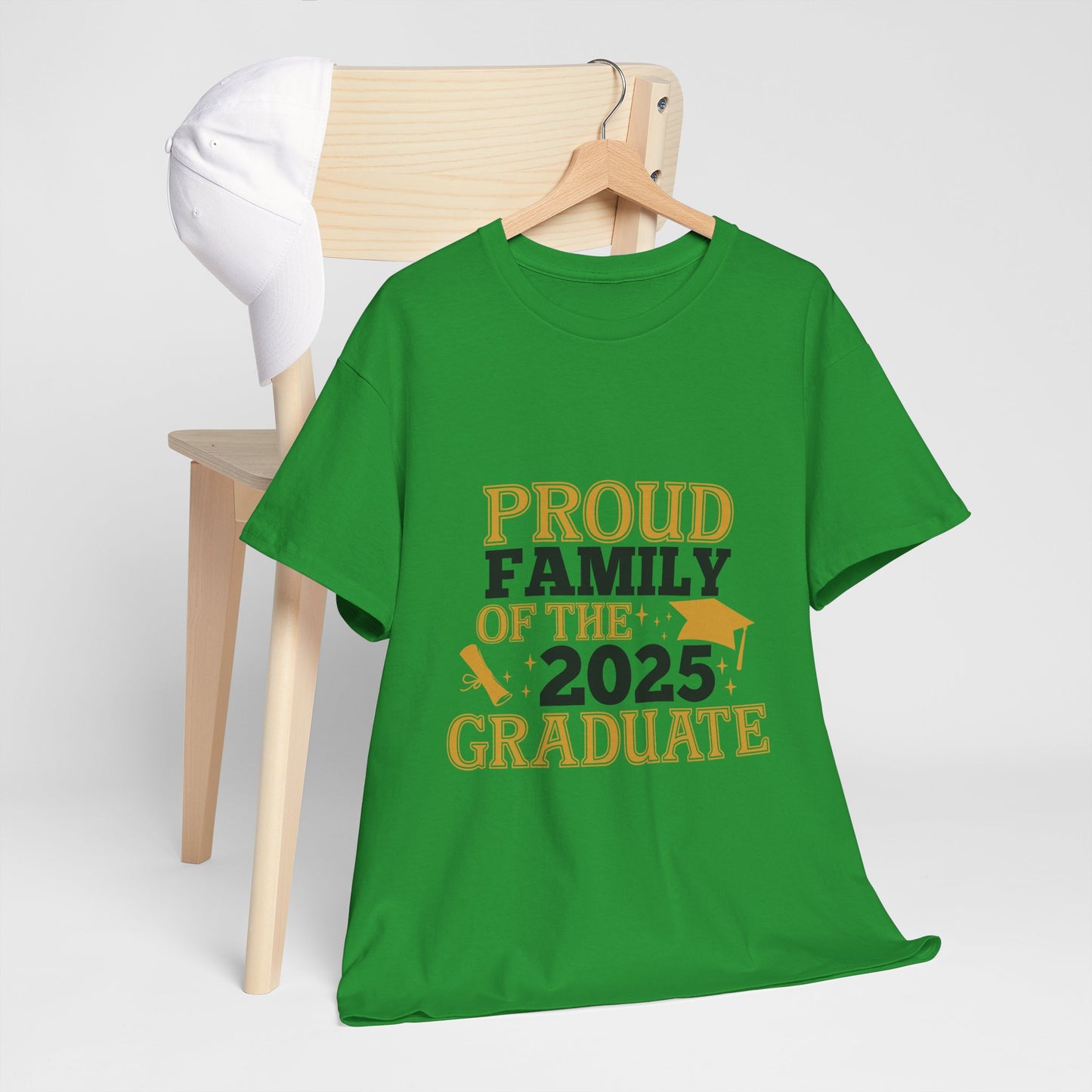 Proud Family of the 2025 Graduate Unisex Cotton Tee