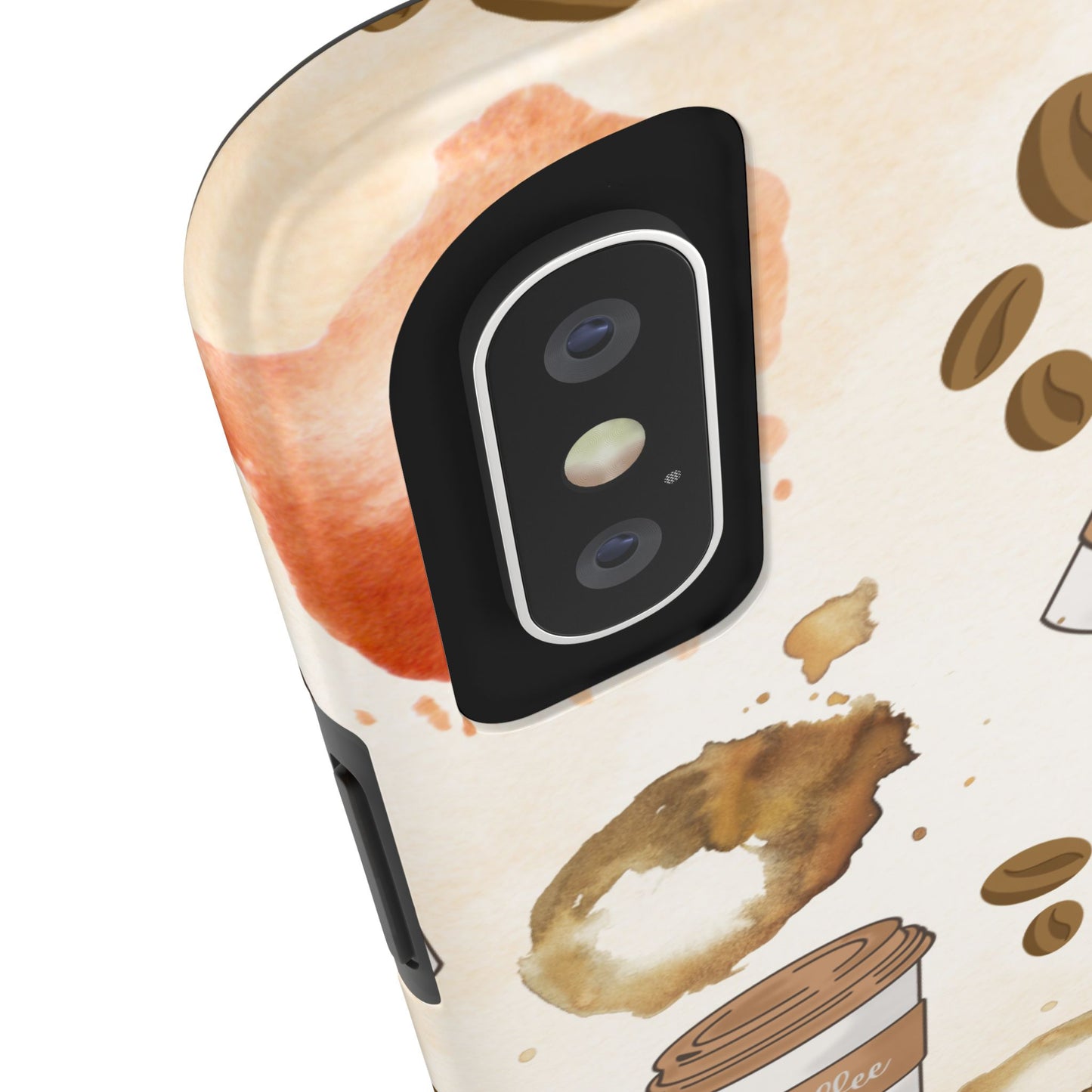 Cute, Trendy, Coffee Lover, Barista Tough Phone Cases for Iphone