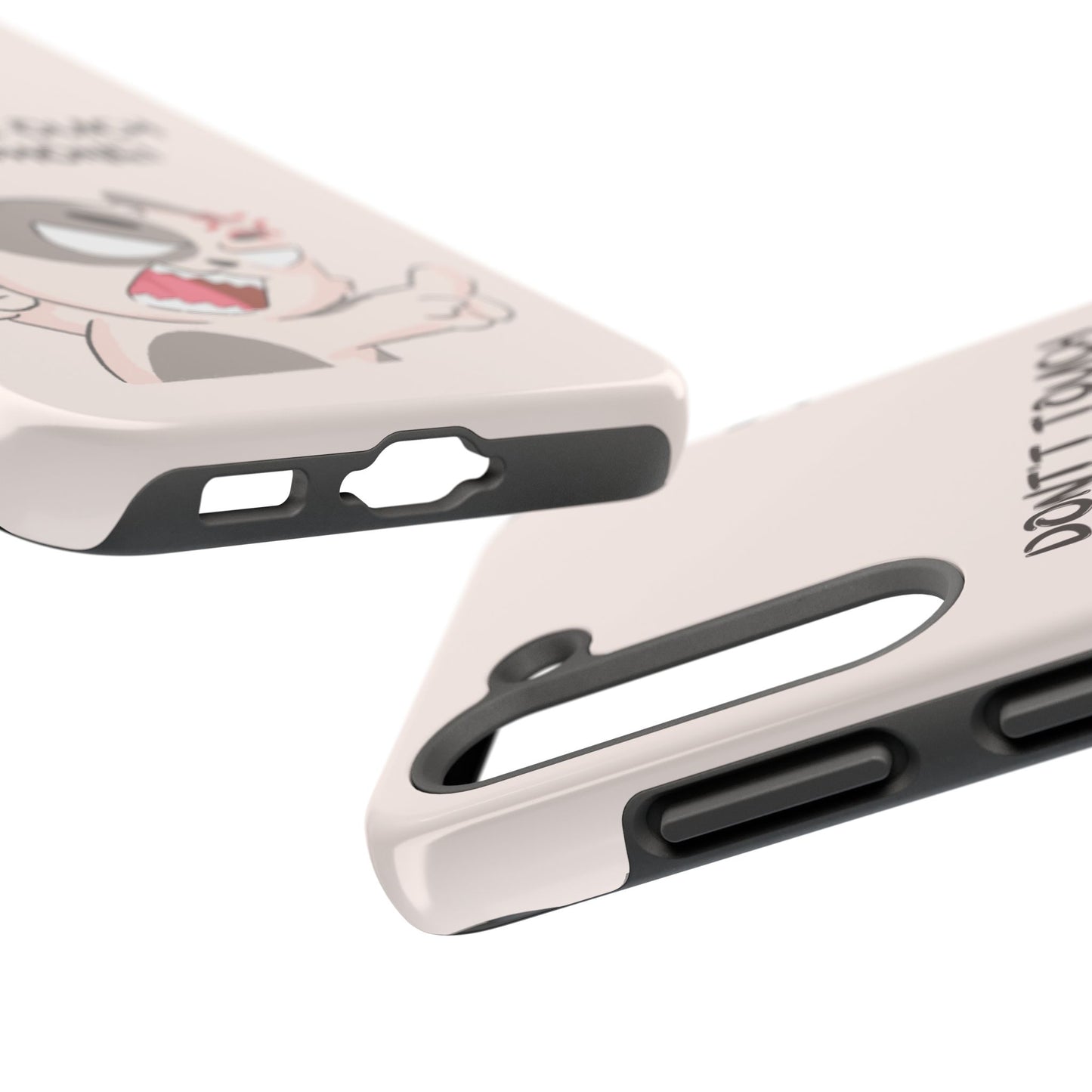 Funny Cat - Don't Touch My Phone! Tough Phone Case