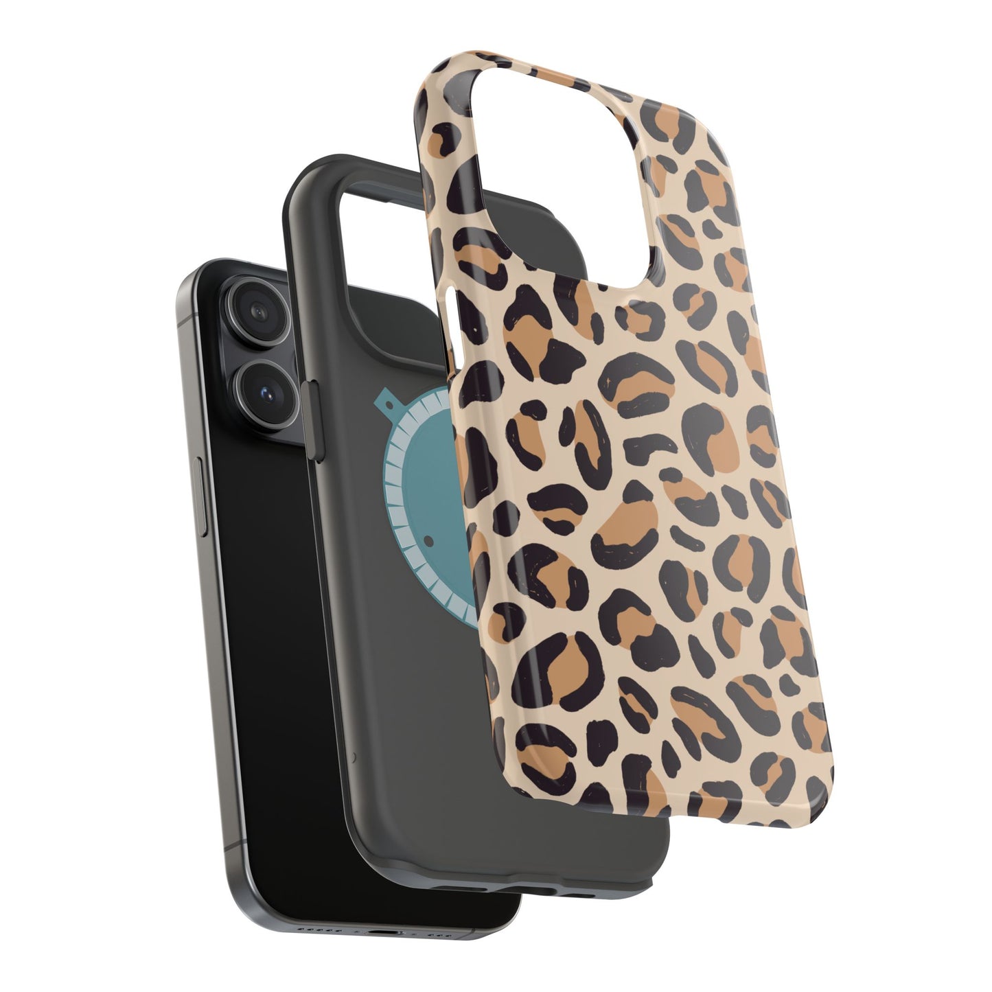 Stylish Leopard Trendy MAGNETIC Phone Case for Iphone
