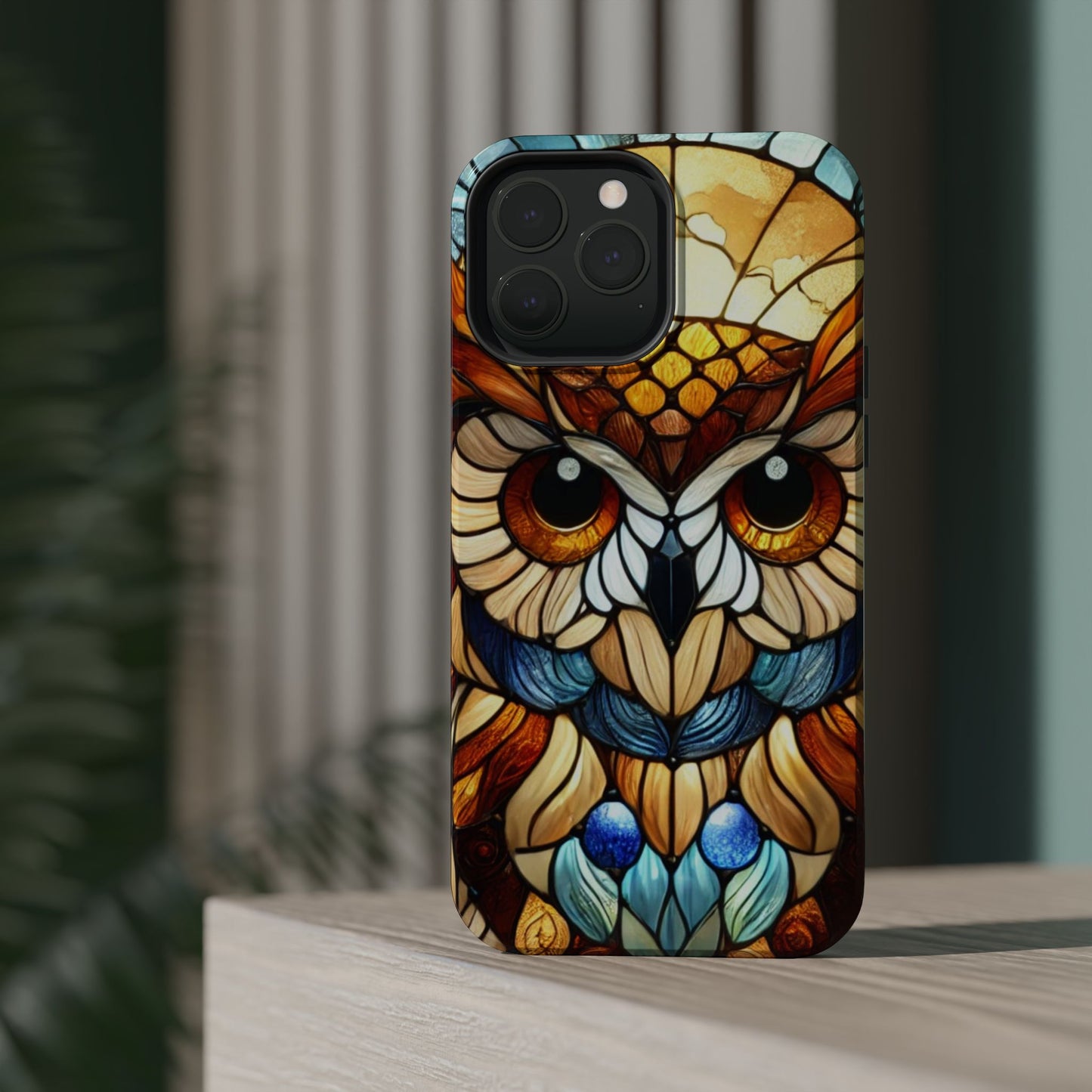 Bohemian Owl MAGNETIC Phone Case for Owl Lovers- Perfect Gift for Iphone