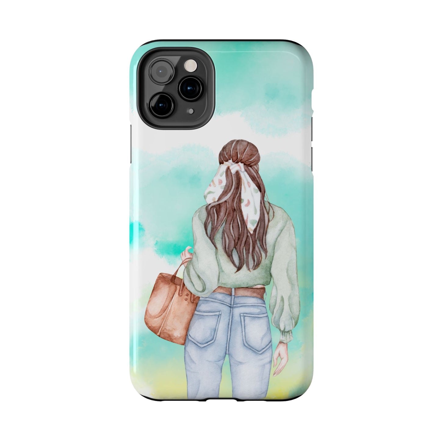 Whimsical Woman Tough Phone Case
