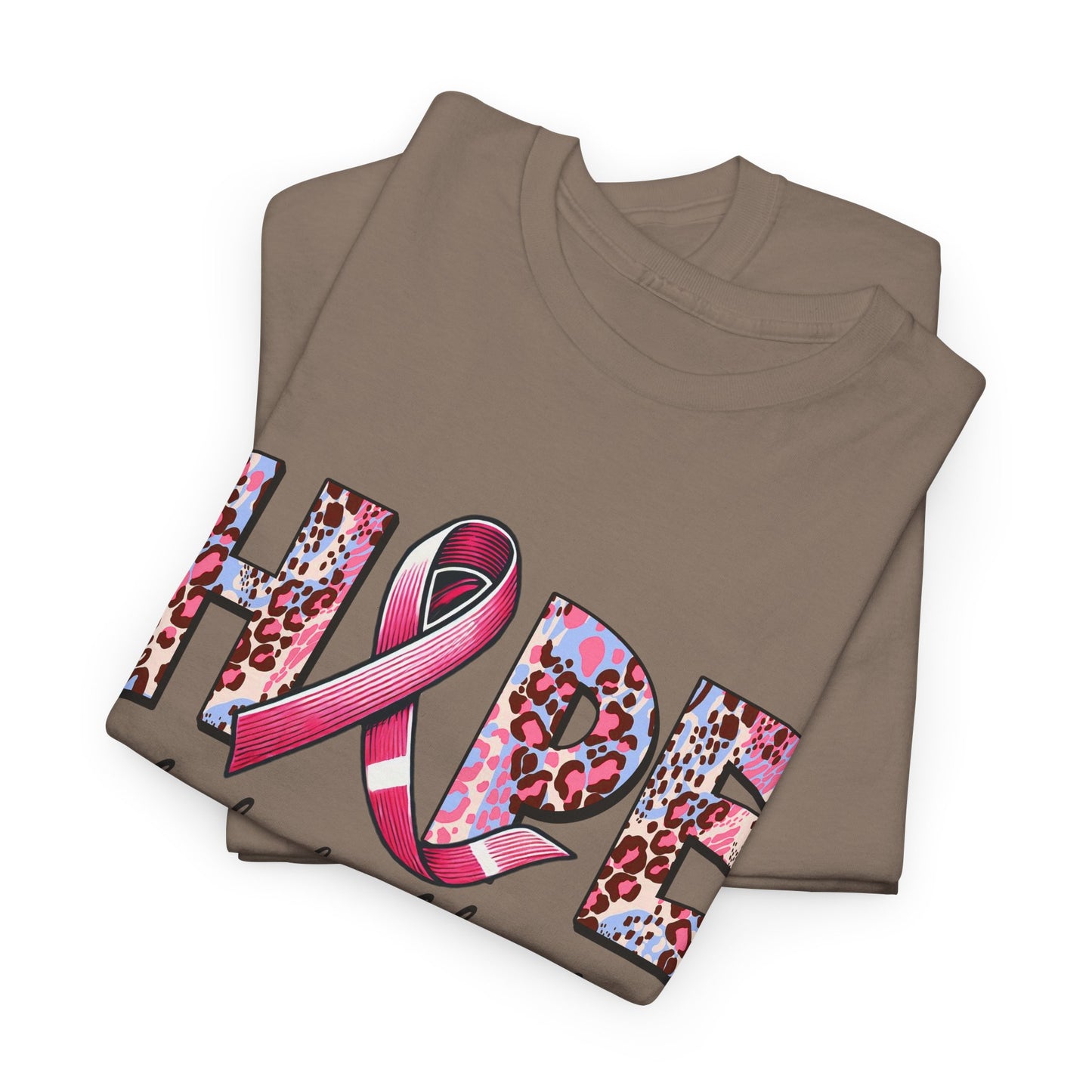 Hope & Support Unisex Tee - Nobody Fights Alone