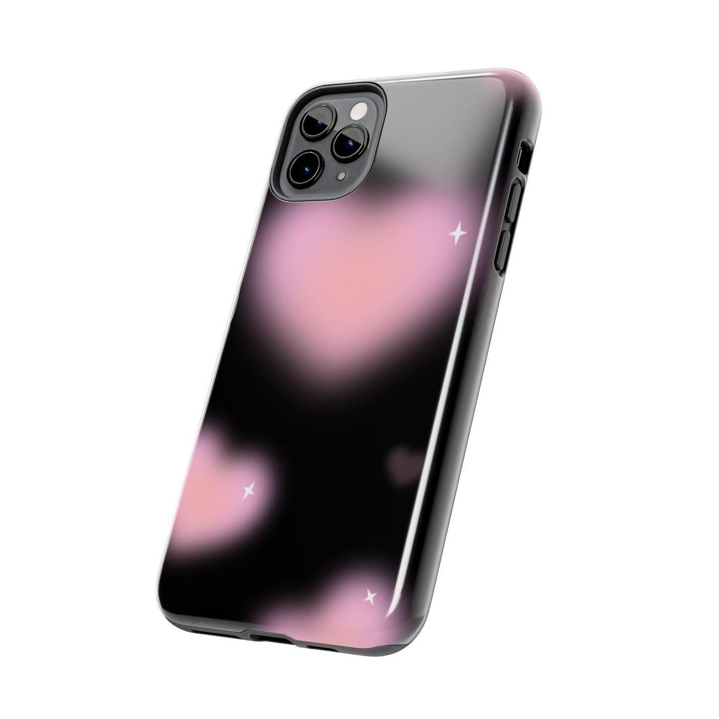 Romantic Pink Heart Pattern Phone Case