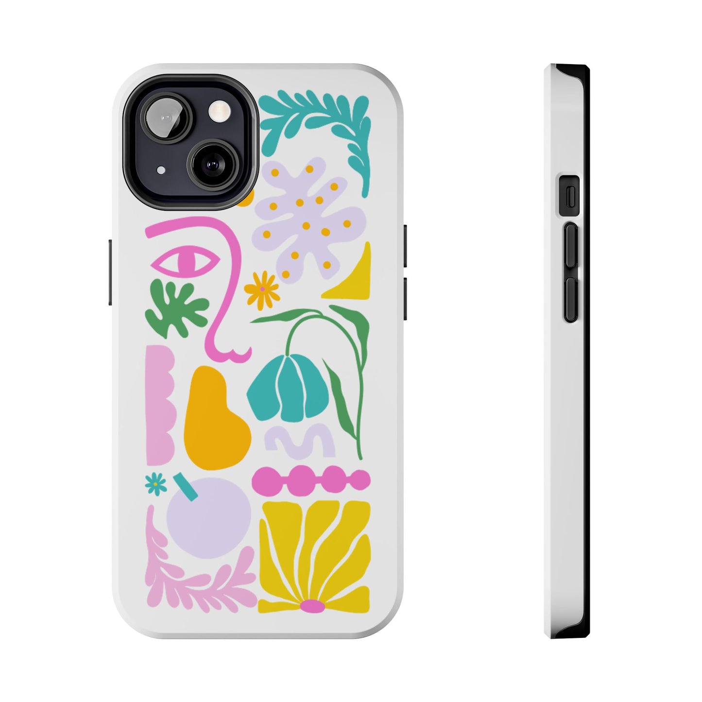Vibrant Floral Phone Cases, Tough Smartphone Cover, Artistic Cell Phone Protector, Unique Gift for All Occasions, Trendy Tech Accessory