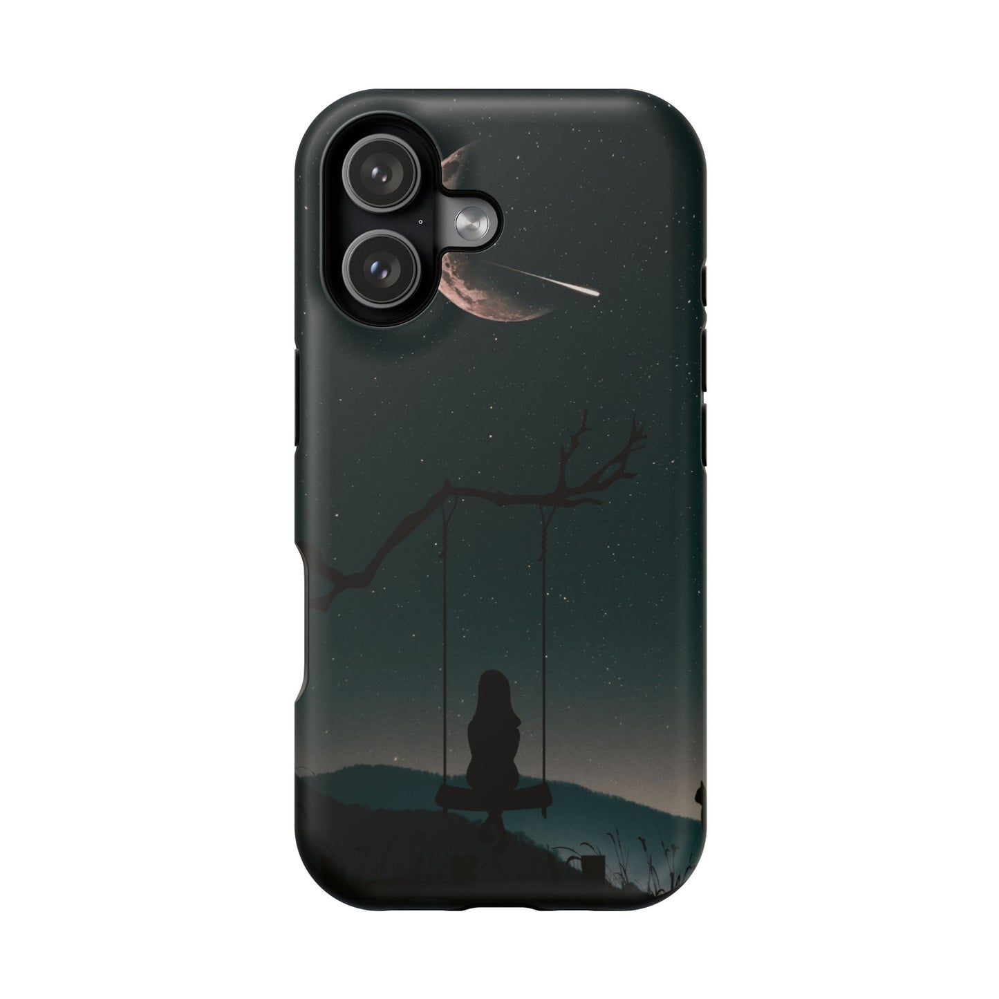 Dreamy Night Sky Tough Magnetic Phone Cases Unique Celestial Design for Iphone