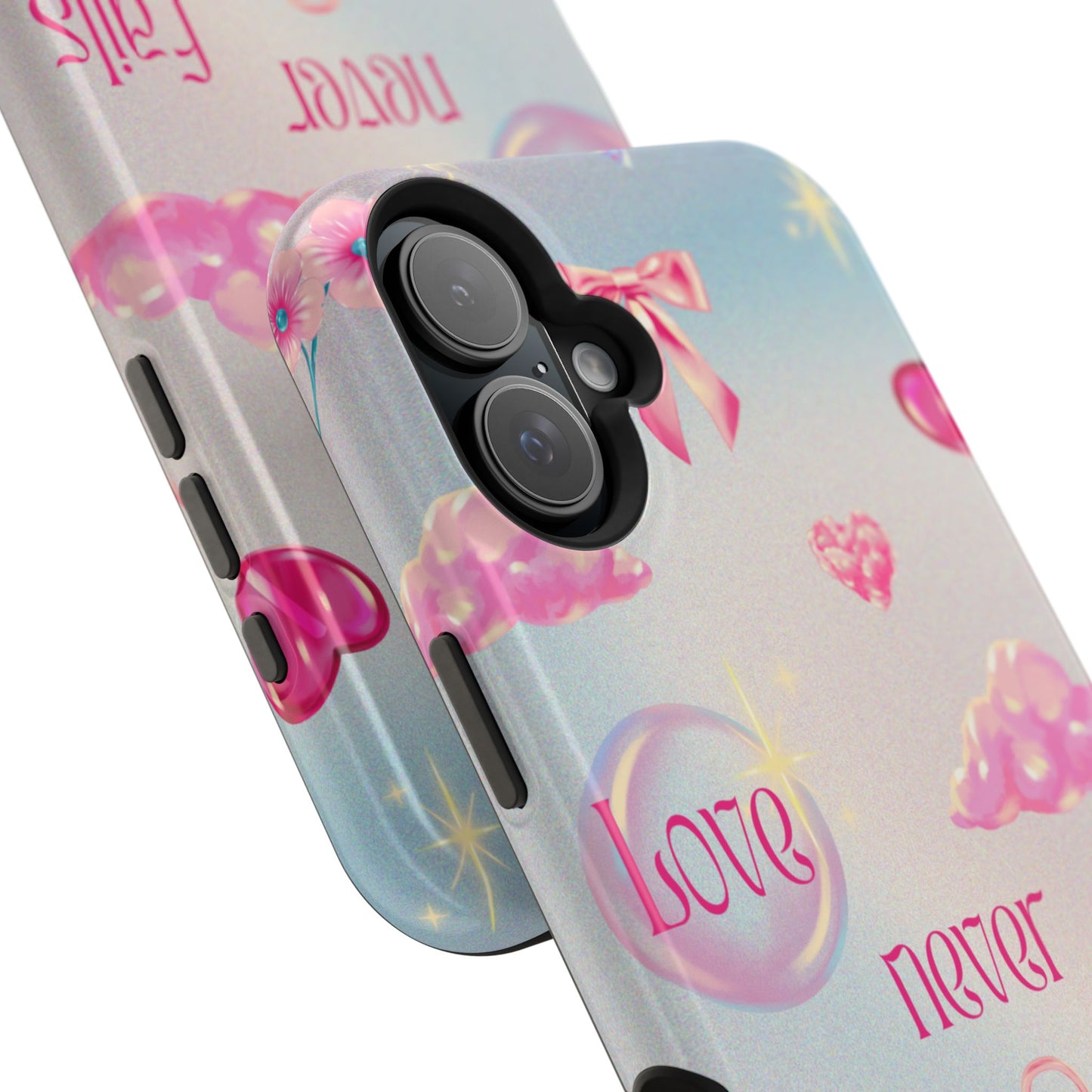 Love Never Fails Bible Verse Tough MAGNETIC Phone Case