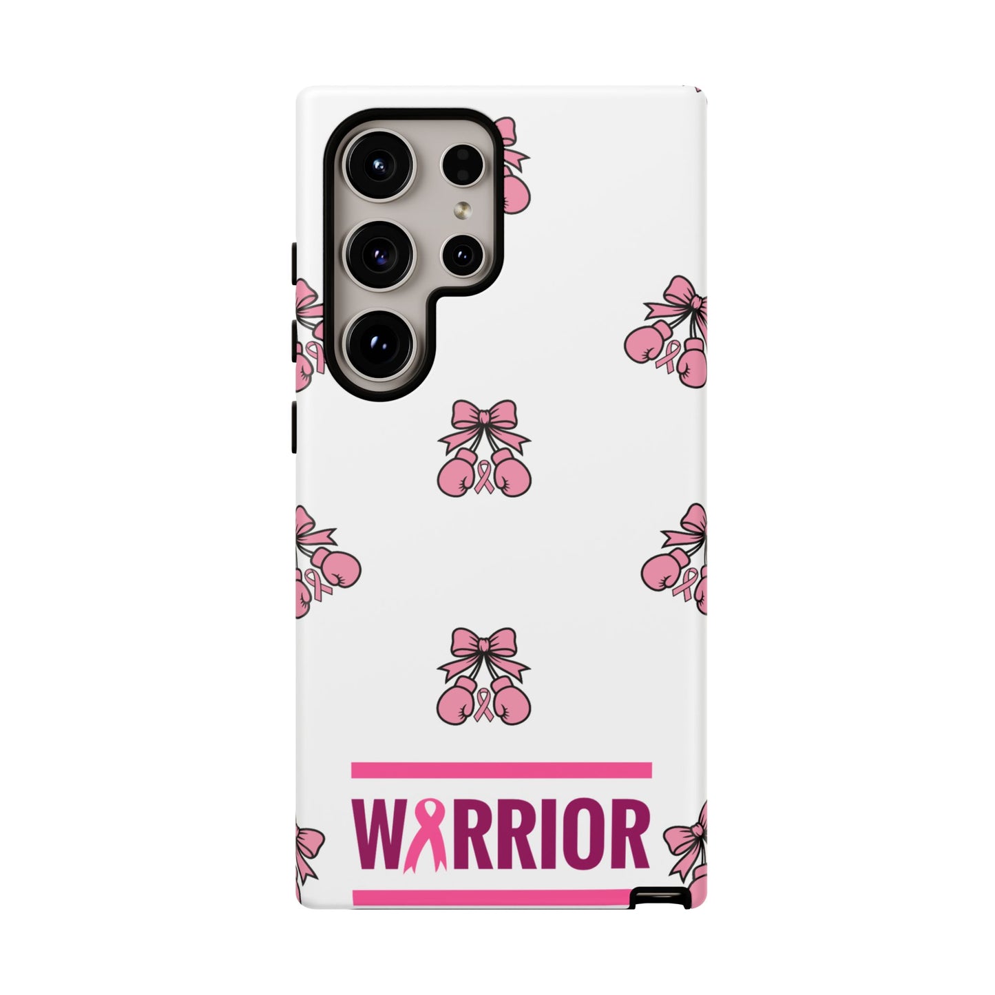 Phone Case - Pink Warrior Cancer Awareness Gift for Breast Cancer Survivor for Samsung
