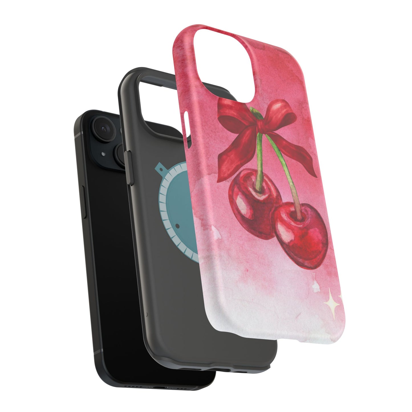 Chic Cherry Magnetic Tough Cases for iPhone