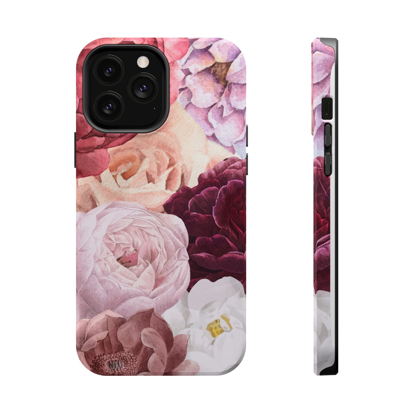 Elegant Protection for Every Occasion Floral Tough Phone Case