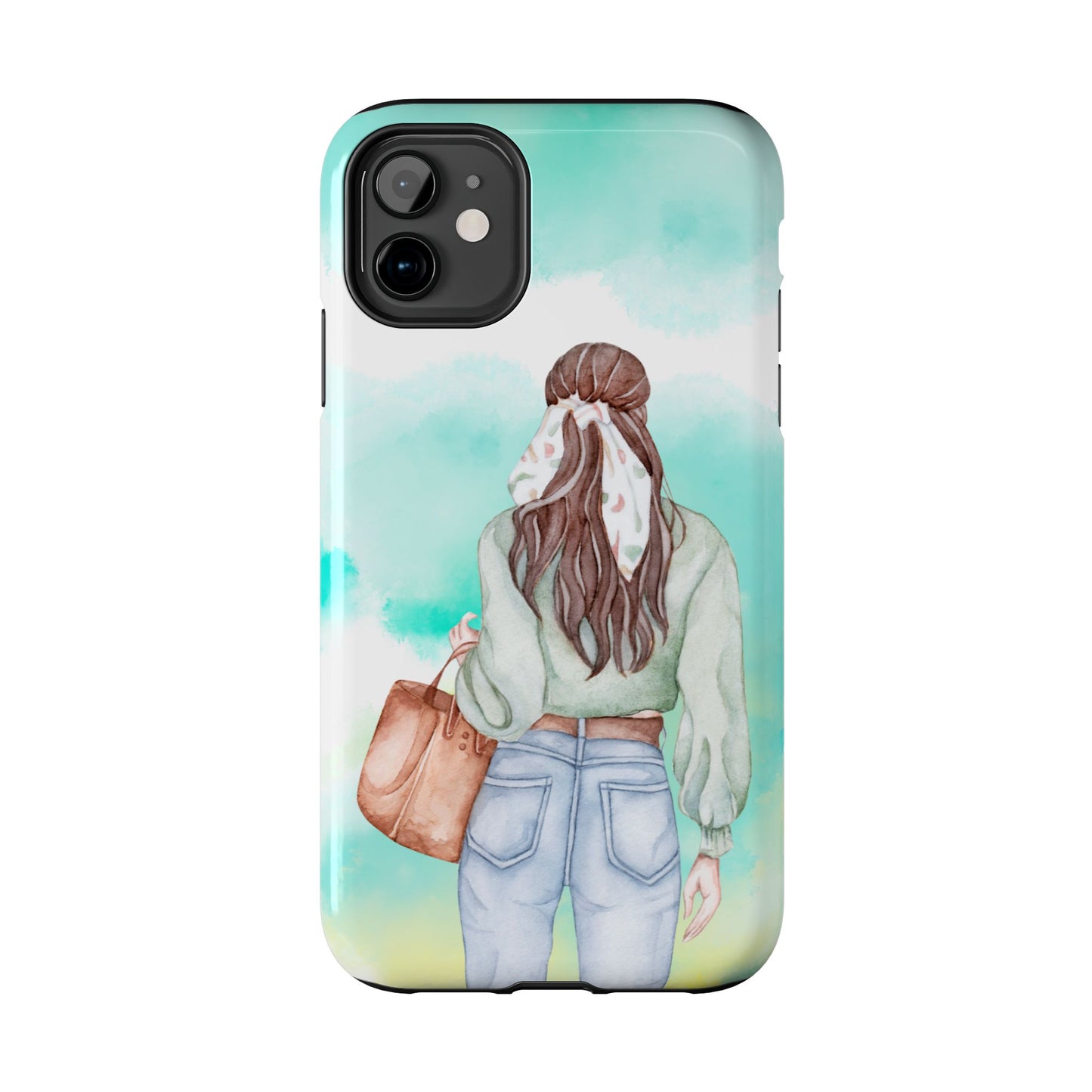 Whimsical Woman Tough Phone Case