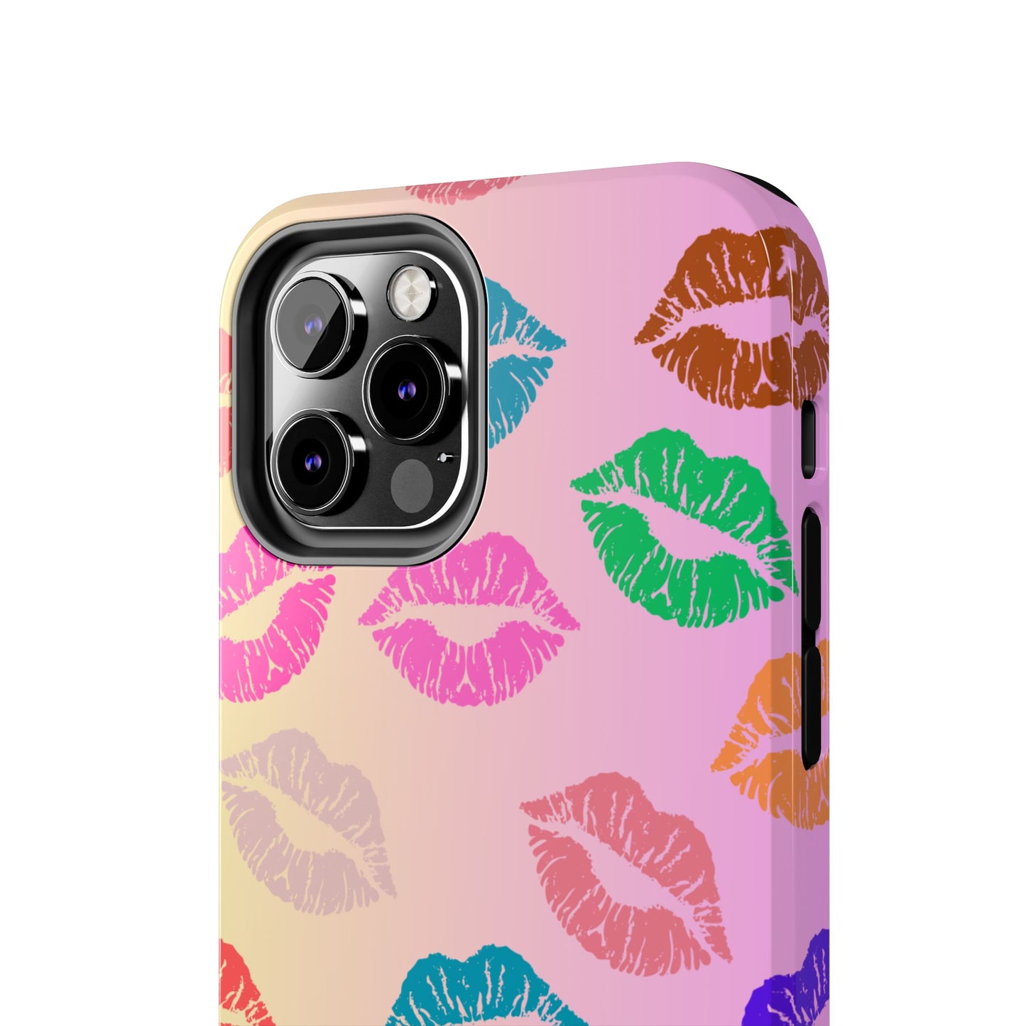 Kiss Print Tough Phone Cases Cute, Durable for Iphone