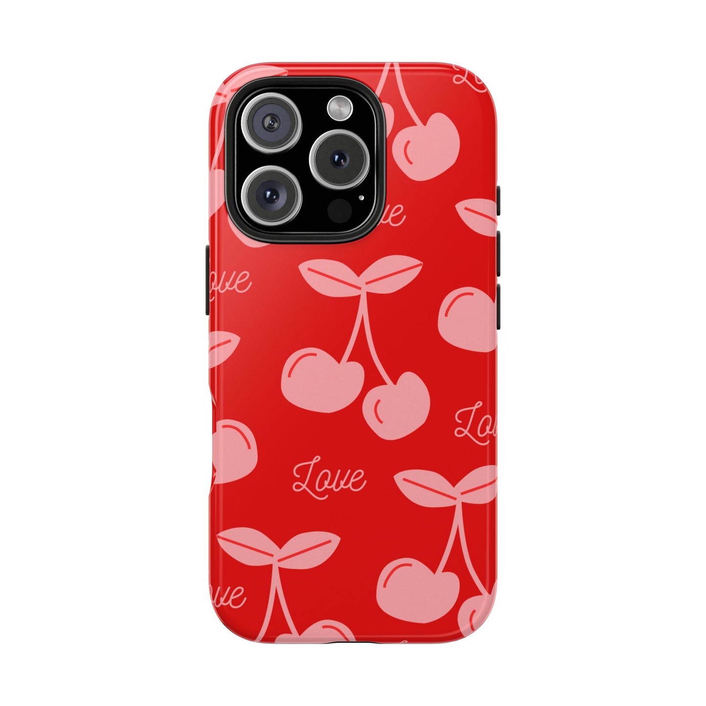 Cute Cherry Love Tough Phone Cases