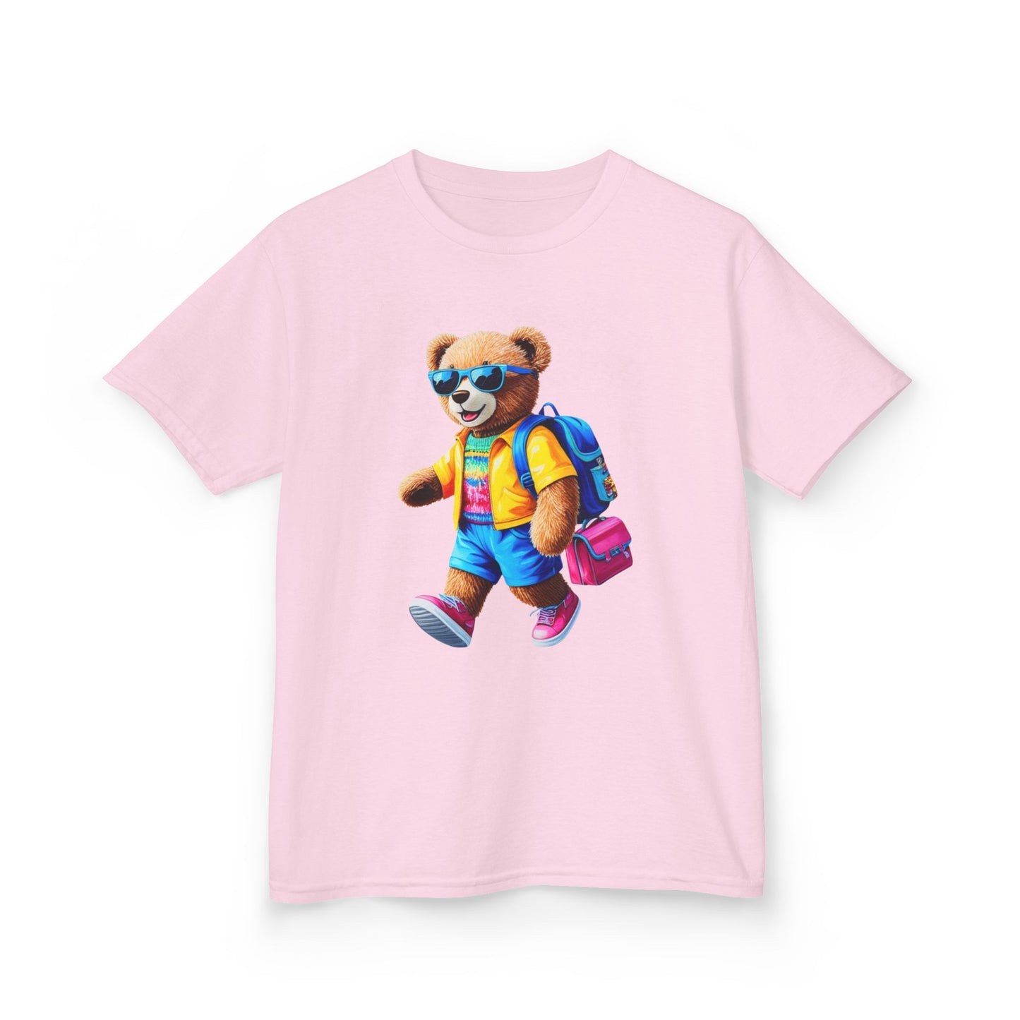 Cool Bear Kids Tee, Kids Cotton T-shirt, Cute Animal Shirt, Back to School Tee, Fun Bear Graphic Tee