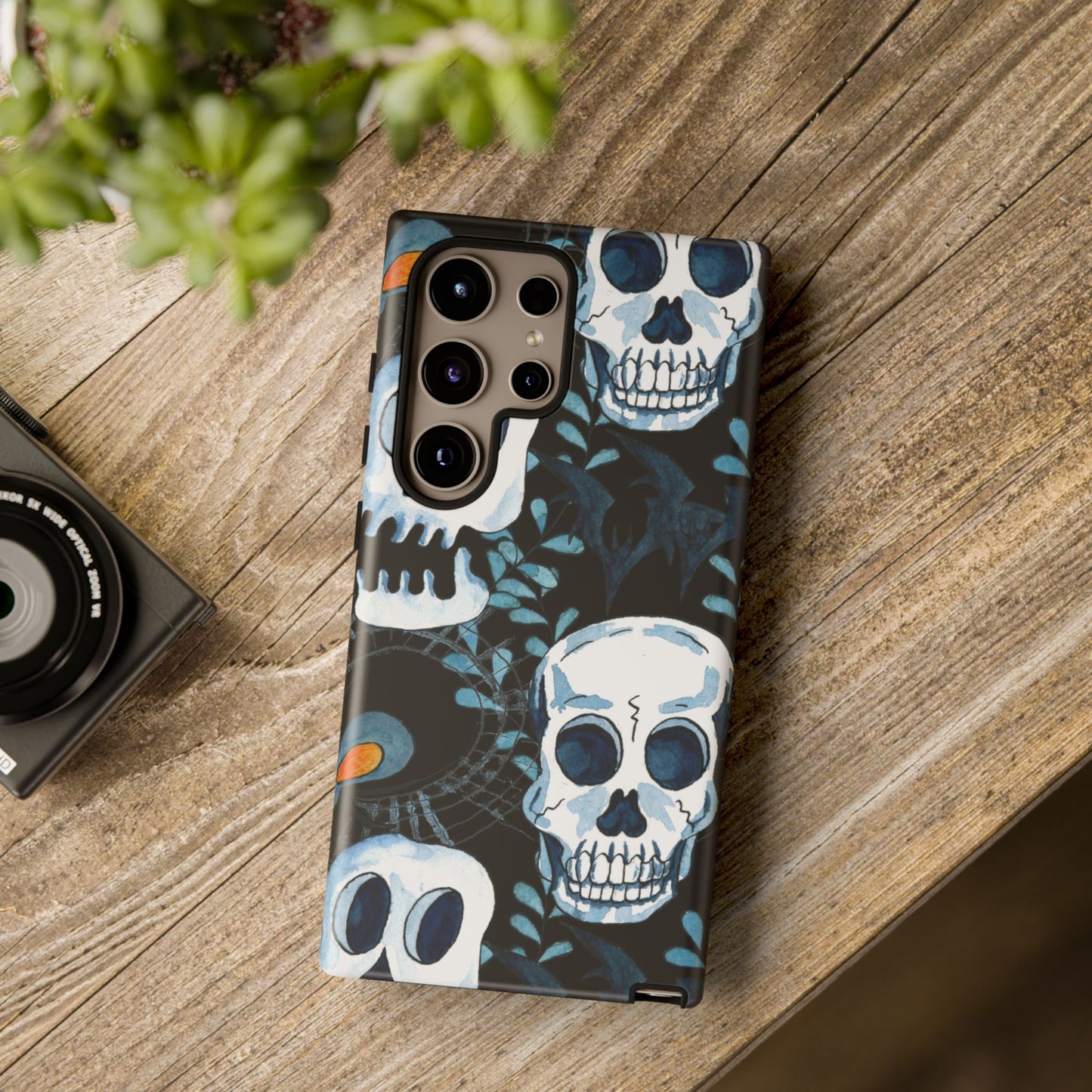 Skull Tough Cases - Halloween Samsung Phone Case - FREE Shipping