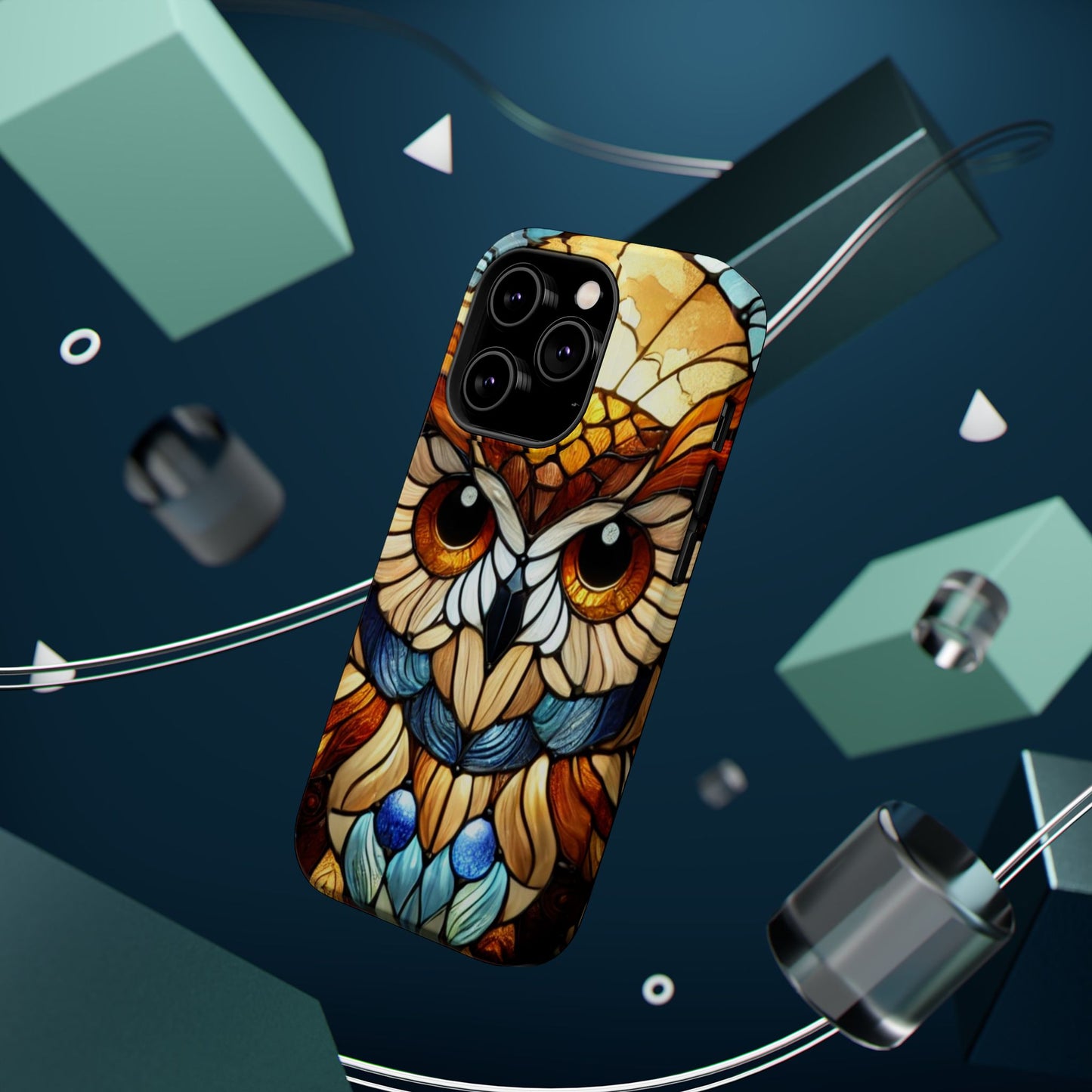 Bohemian Owl MAGNETIC Phone Case for Owl Lovers- Perfect Gift for Iphone