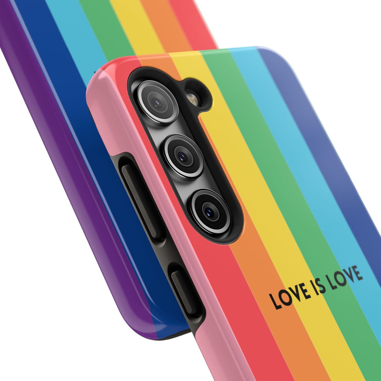 LOVE IS LOVE Colorful Love, Pride Tough Phone Case