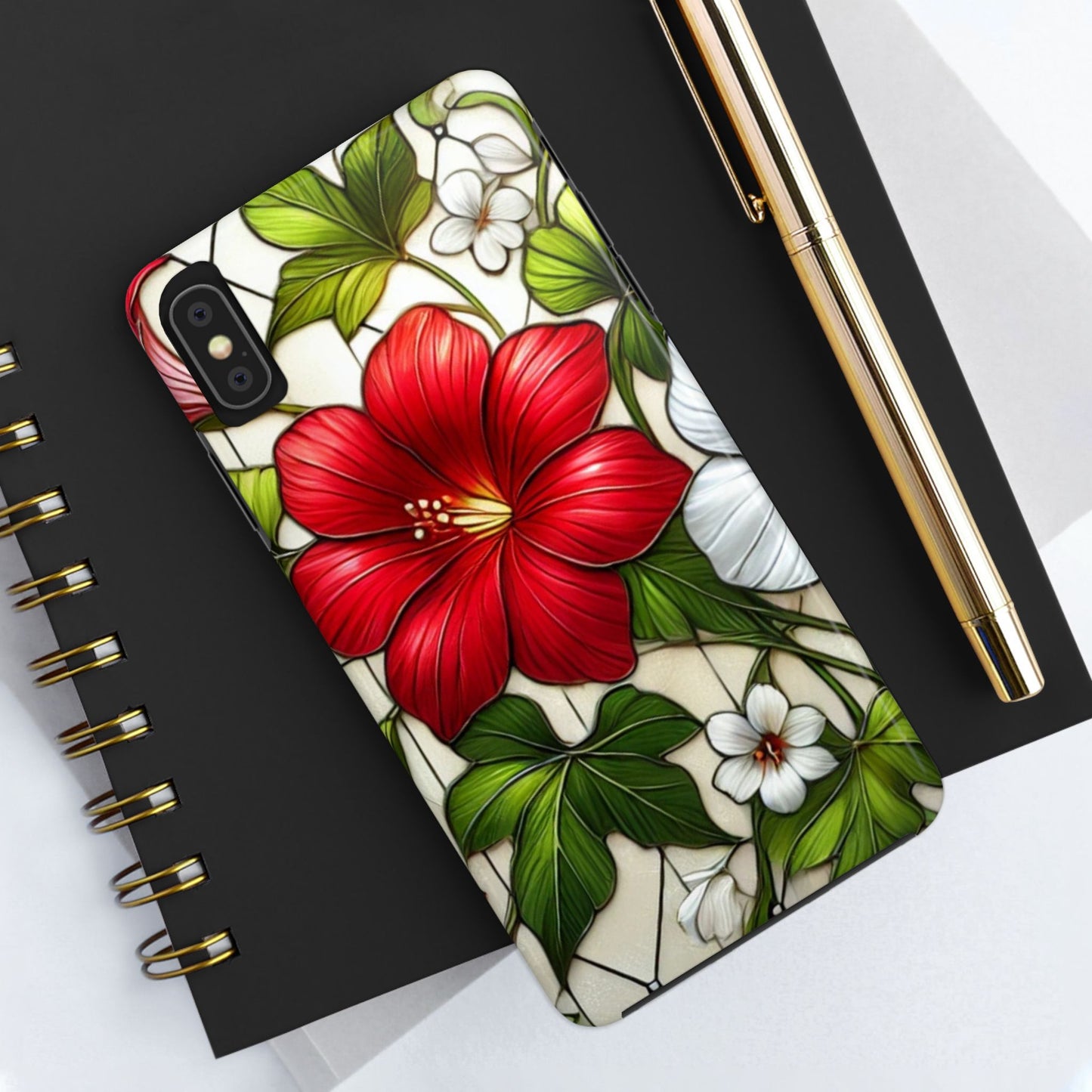 Tough Phone Case with Vibrant Floral Design - Perfect Gift for Nature Lovers