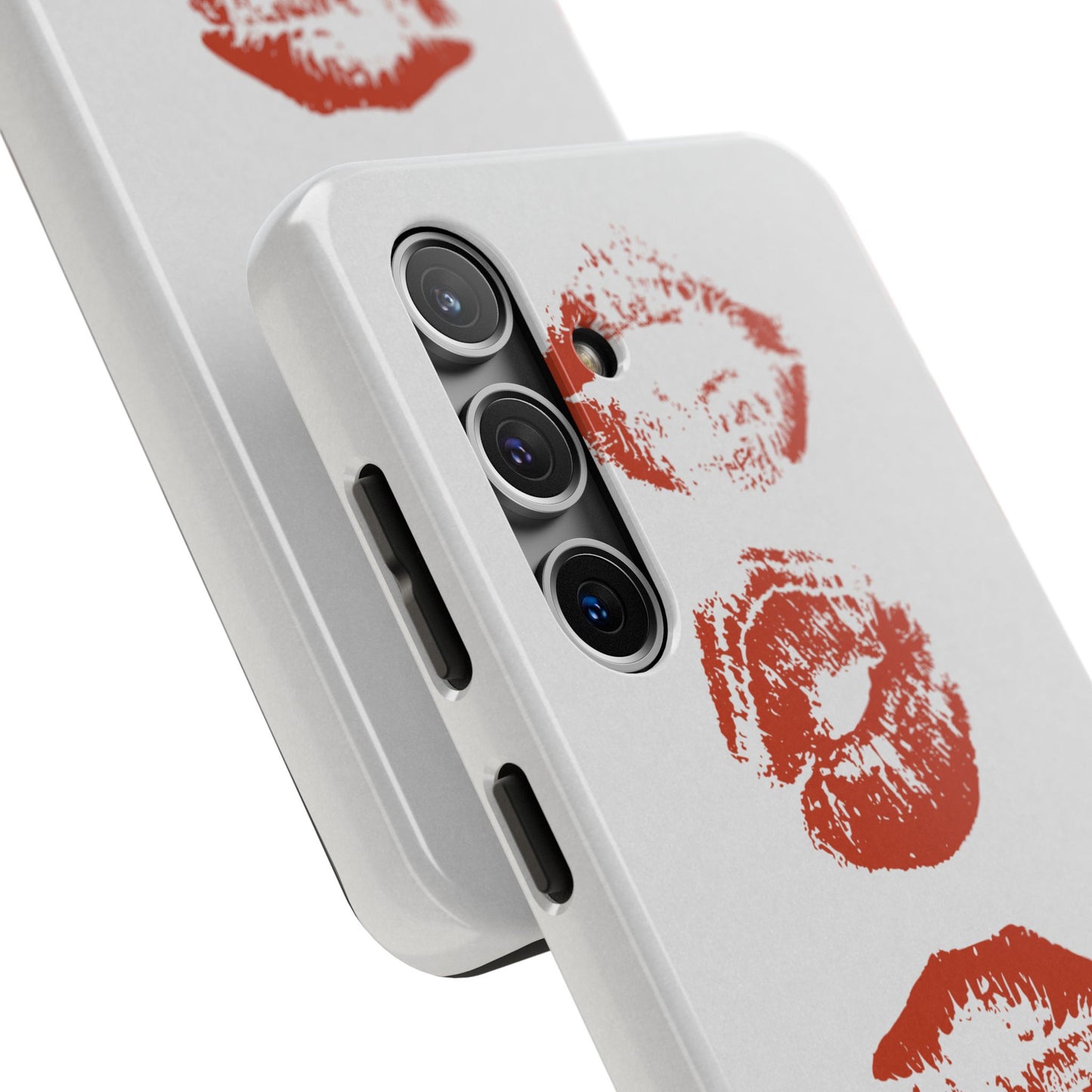 Kiss Print, Chic. Tough Phone Case