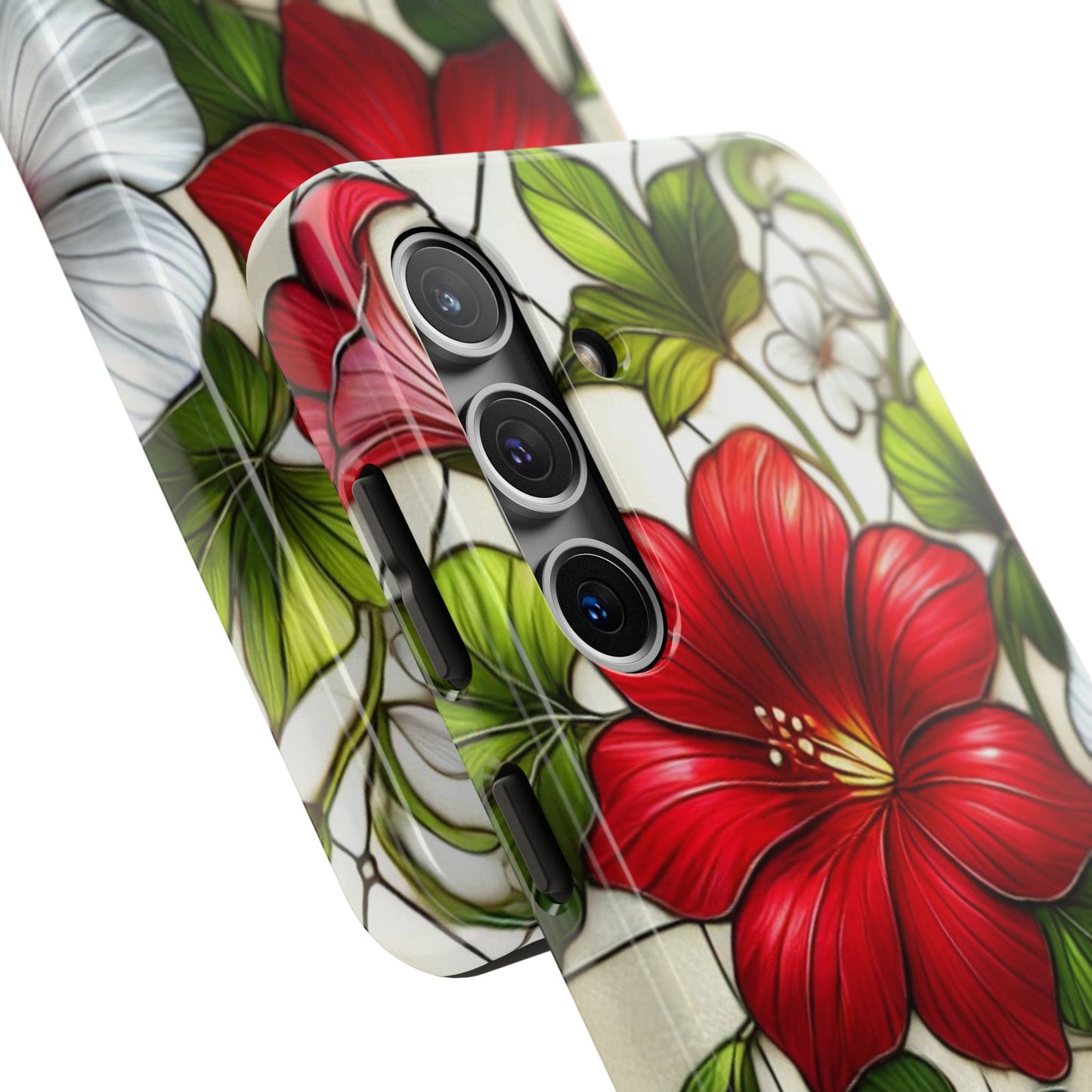 Tough Phone Case with Vibrant Floral Design - Perfect Gift for Nature Lovers