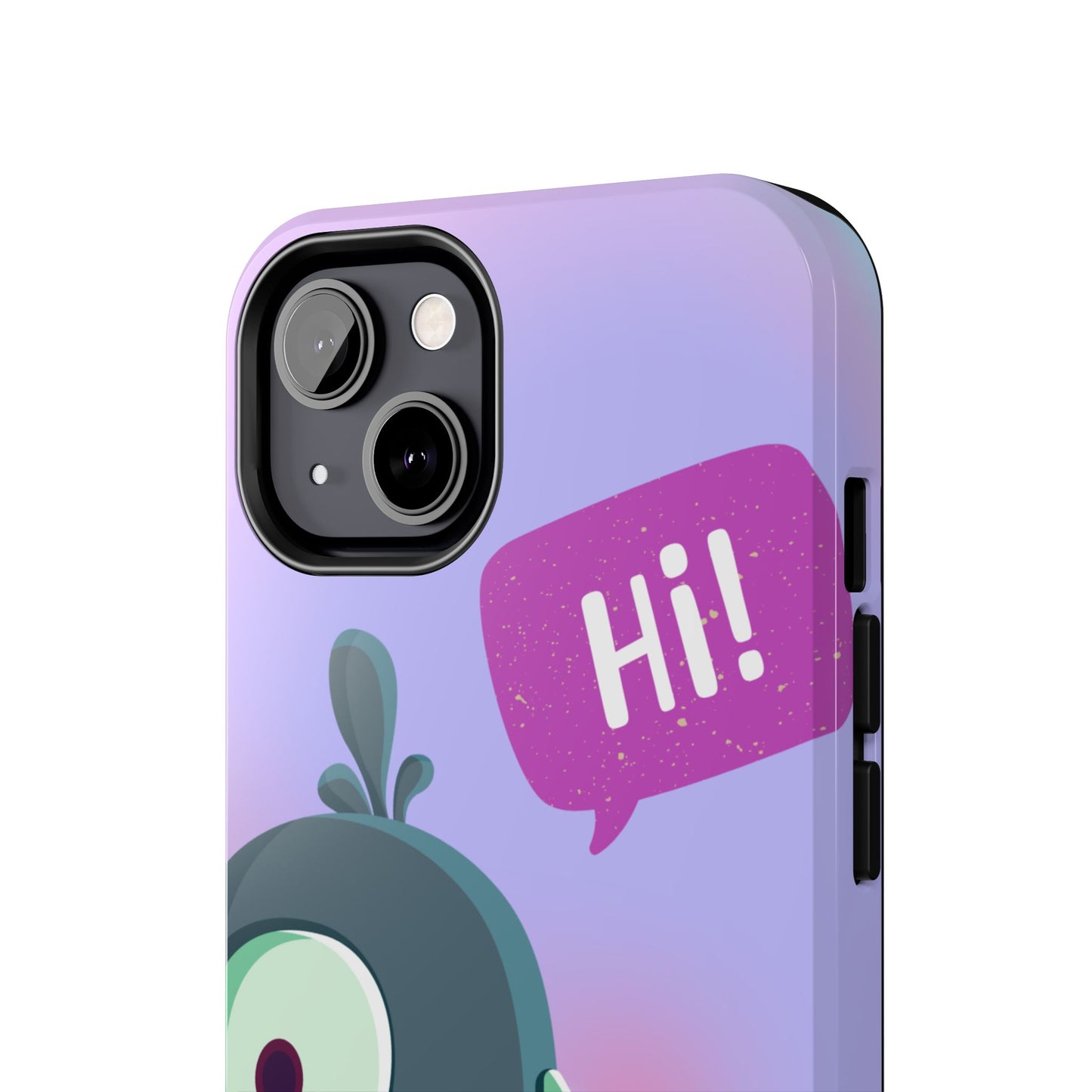 Colorful Cartoon Bird Tough Phone Case - Say Hi!