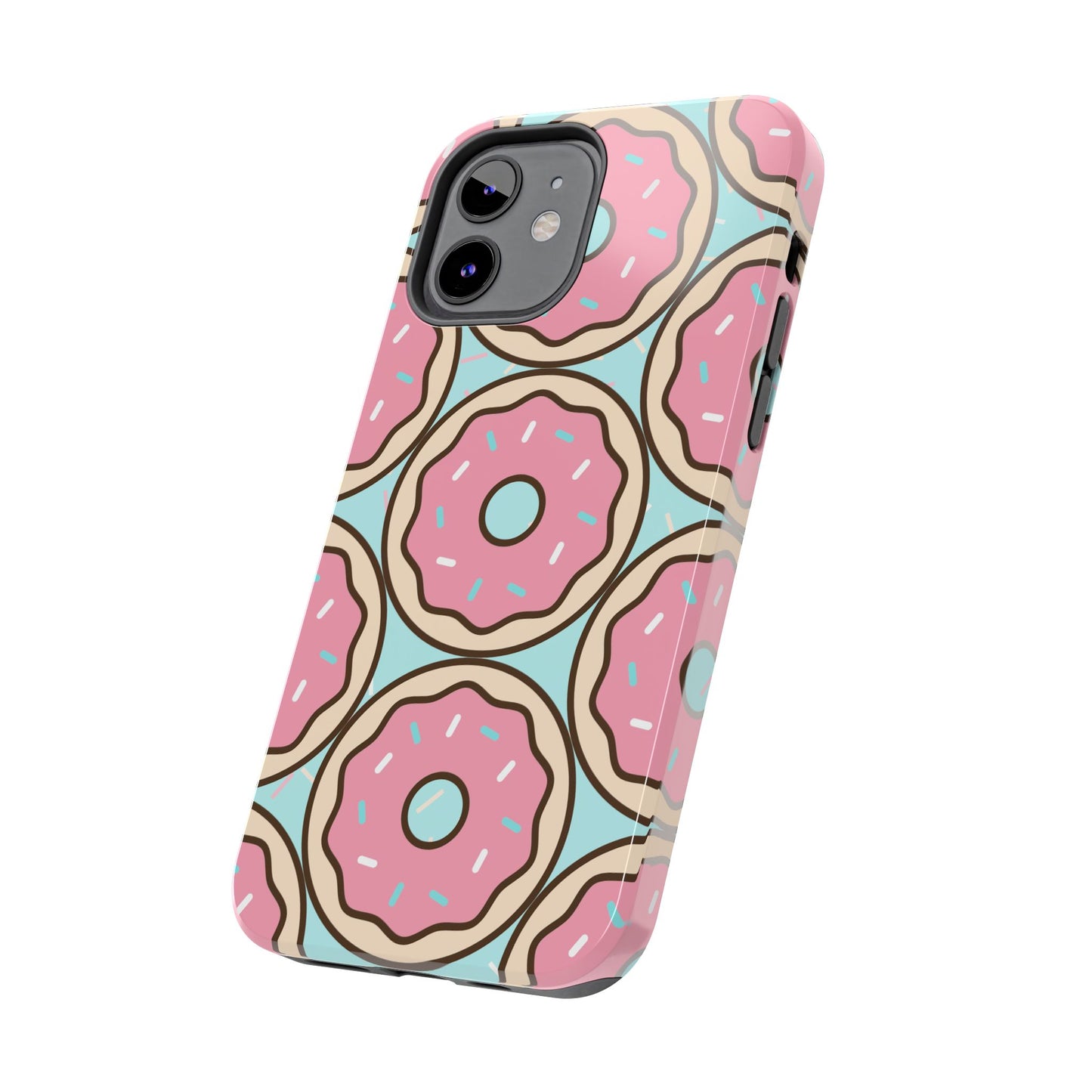 Cute Donut Pattern Tough Phone Case