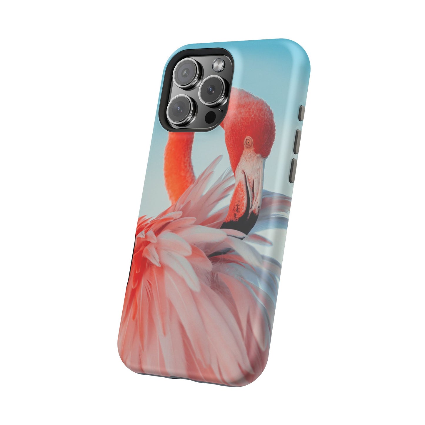 Vibrant Flamingo, Tropical MAGNETIC Phone Case