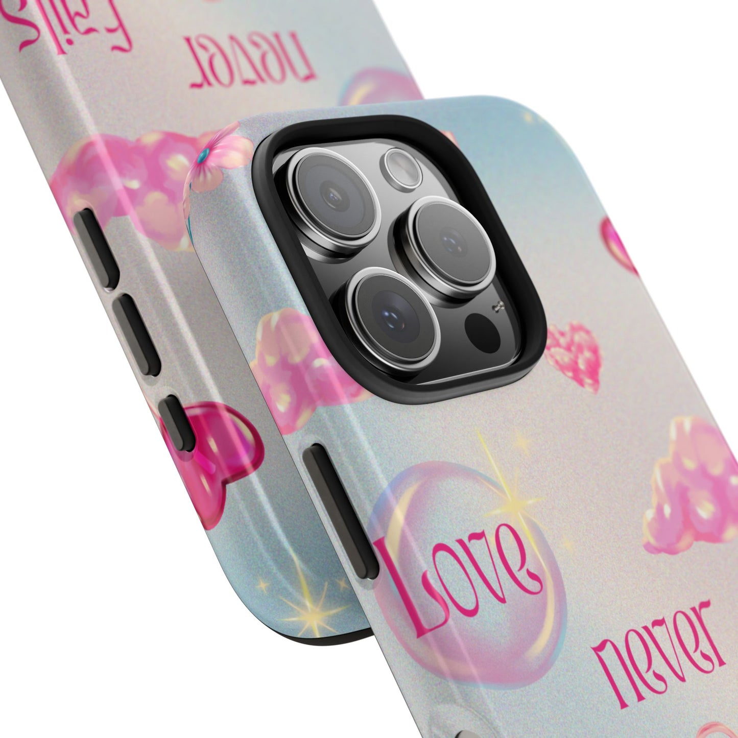 Love Never Fails Bible Verse Tough Phone Case