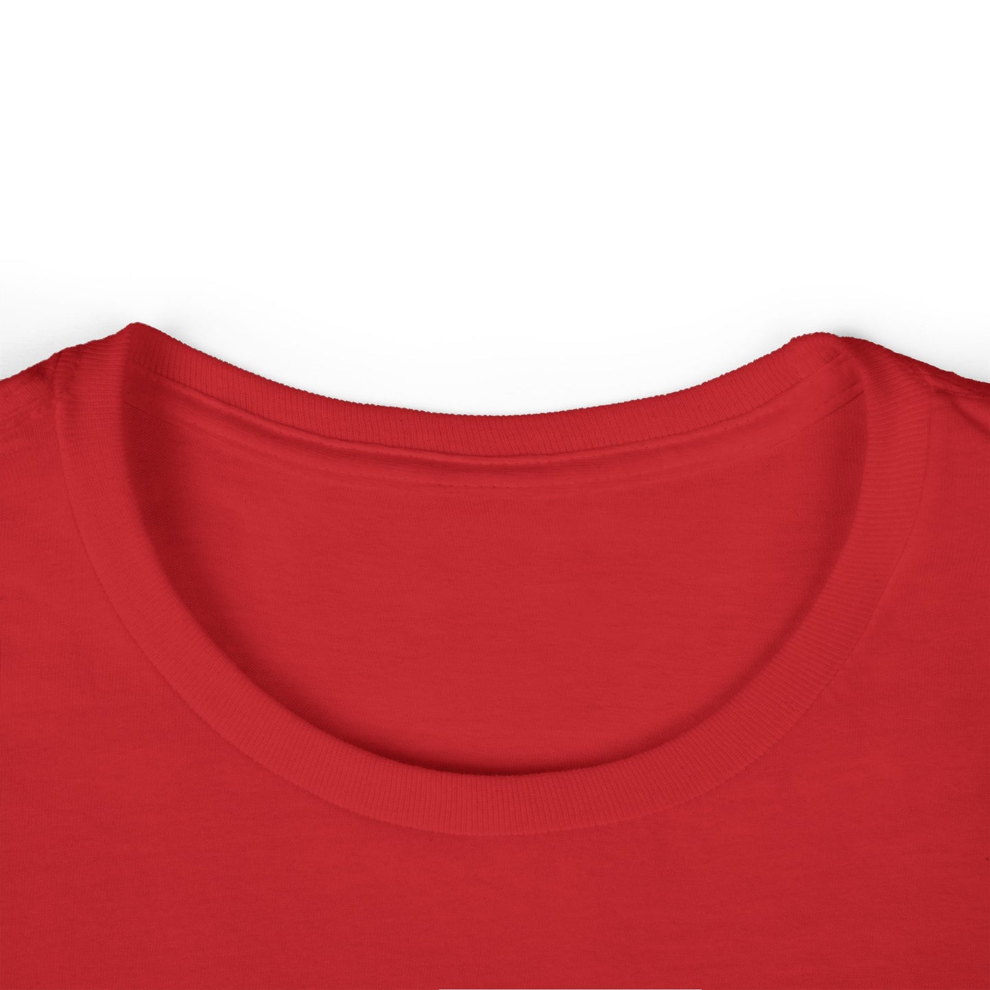 Women's Inspirational Tee - Softstyle T-Shirt STRAIGHT OUT OF POLICE ACADEMY
