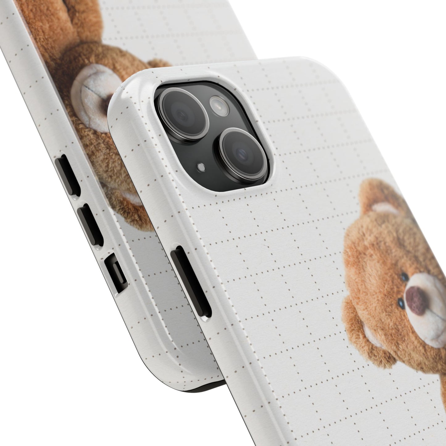 Good Day Teddy Bear Phone Cases, Cute, Gift for Friends, Teddy Bear Lover's Case
