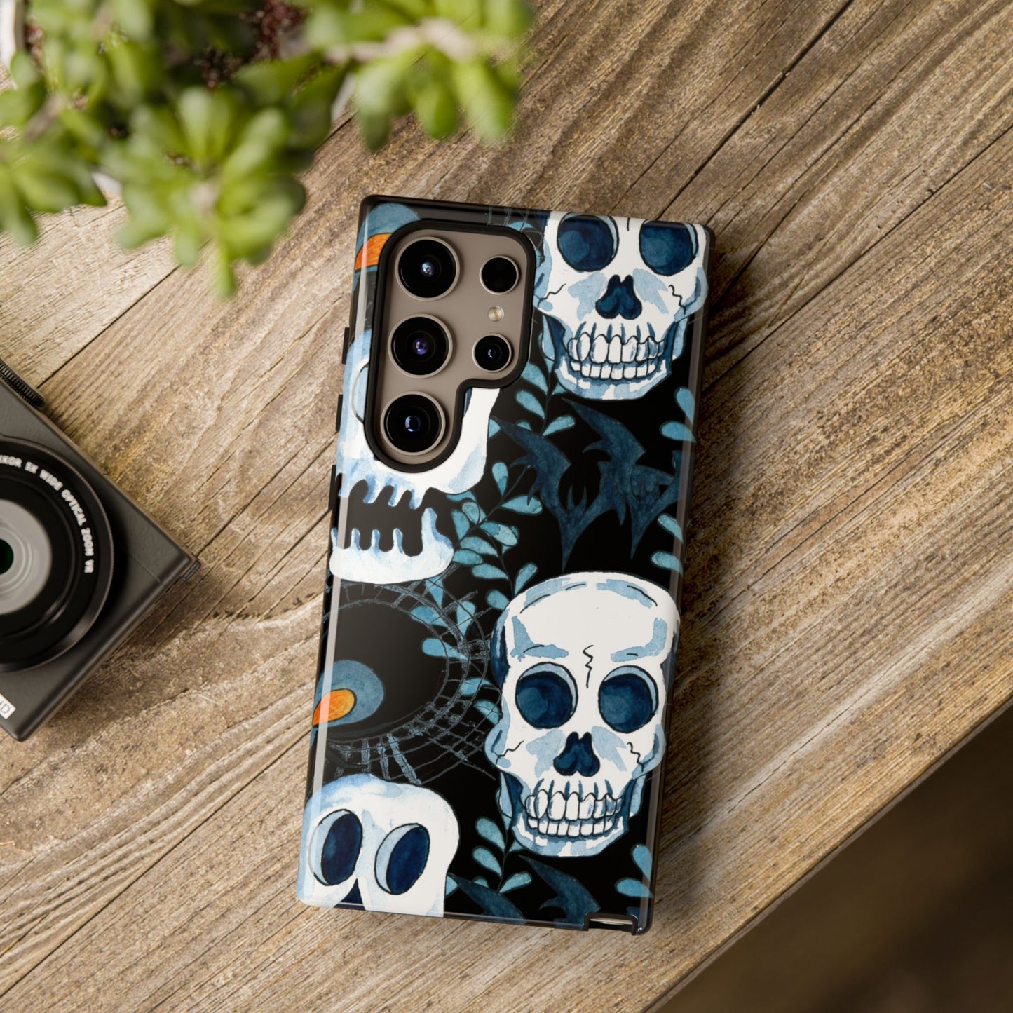 Skull Tough Cases - Halloween Samsung Phone Case - FREE Shipping