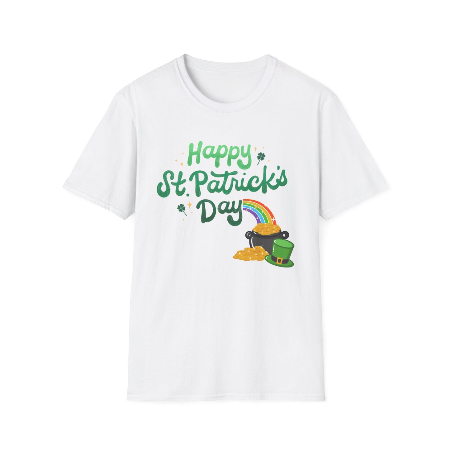 Happy St. Patrick's Day Unisex Softstyle T-Shirt