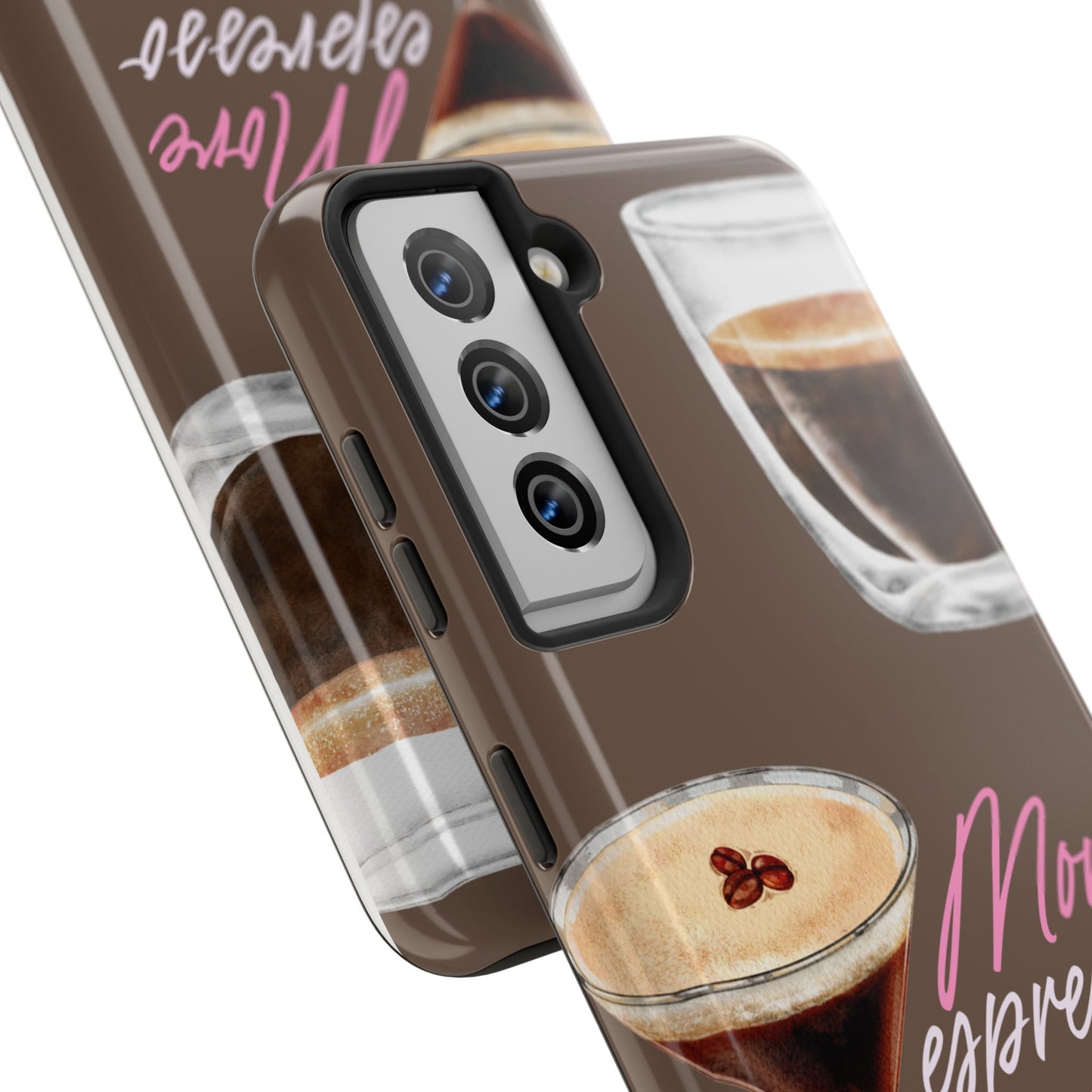 Stylish Coffee Phone Case, Espresso Lovers Gift, Cute Tough Case, Coffee Aesthetic, Phone Accessory for Baristas
