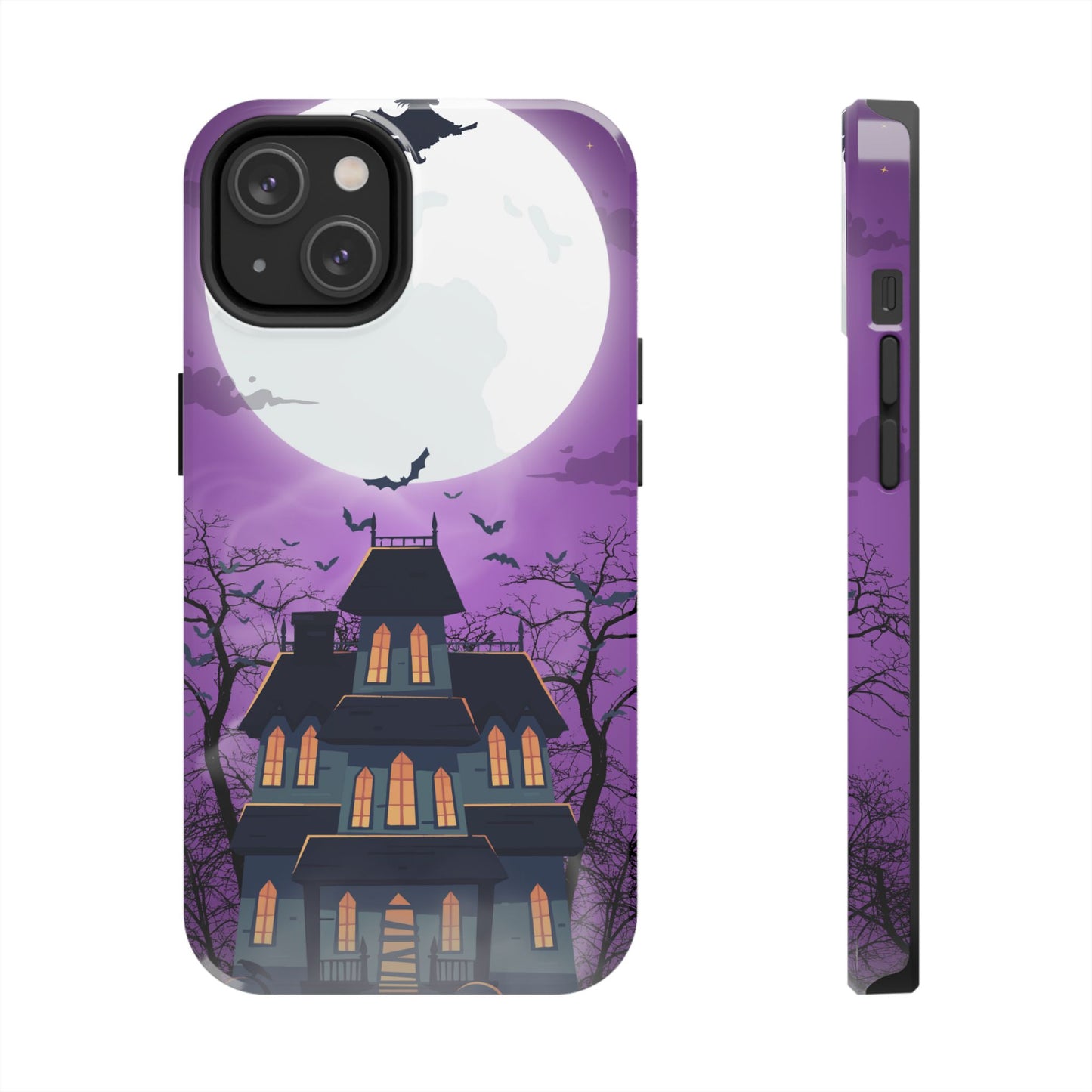 Halloween Haunted, Spooky House, Witchy Vibe Phone Case for Iphone