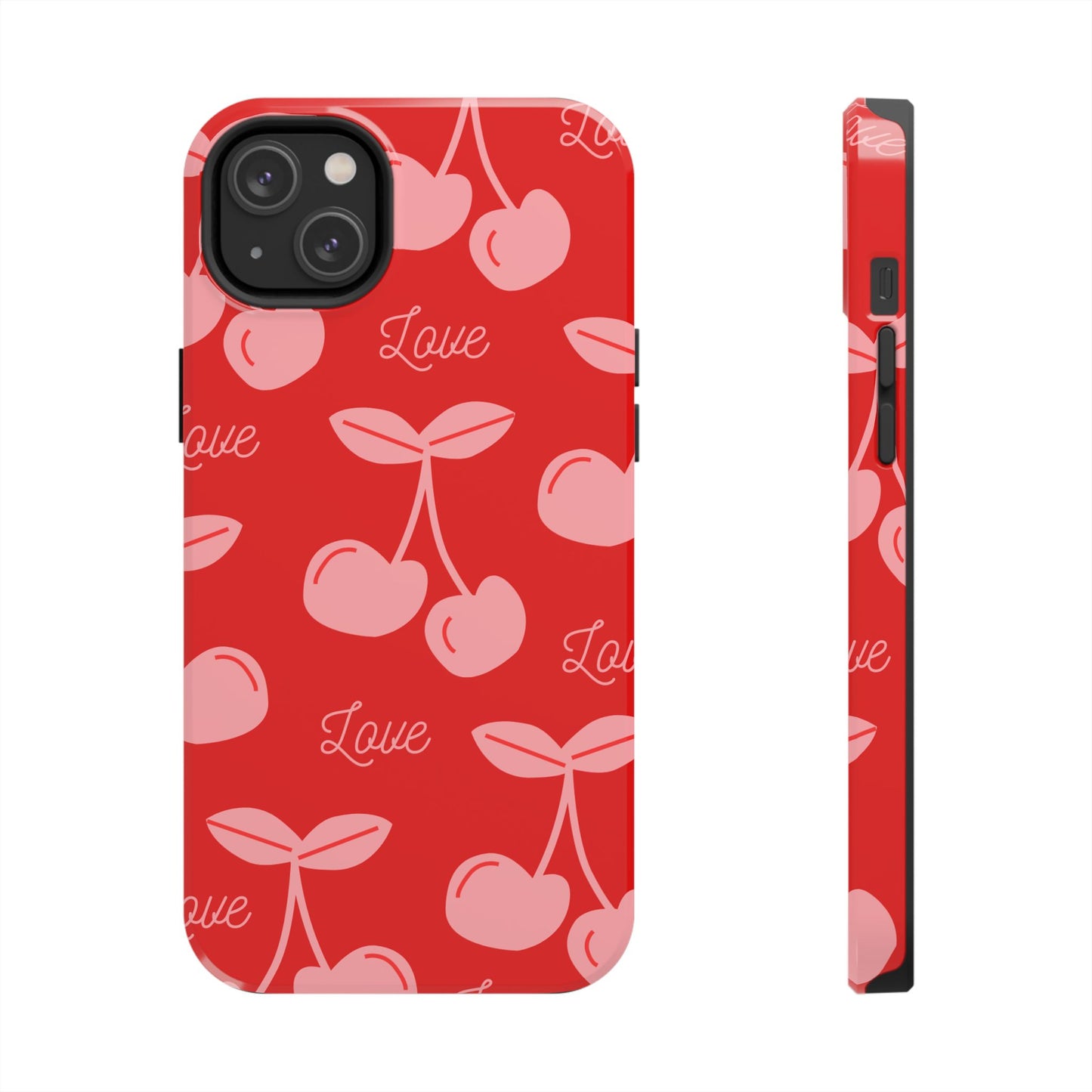 Cute Cherry Love Tough Phone Cases