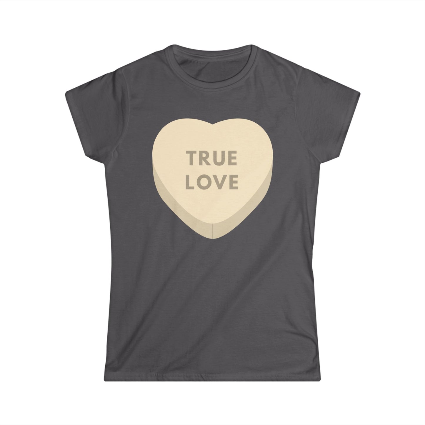 Copy of Valentine's Day Women's Softstyle Tee - 'True Love' Heart T-Shirt