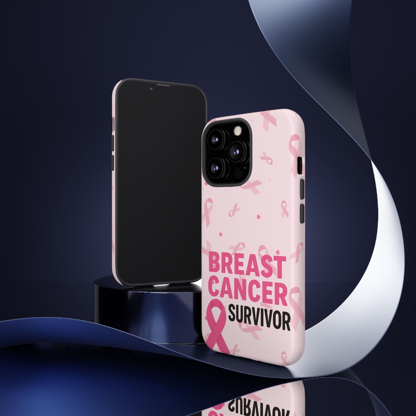 Breast Cancer Survivor Phone Case - Supportive Gift for Fighters, Fighters & Cherished Friends, Awareness Month Essentials