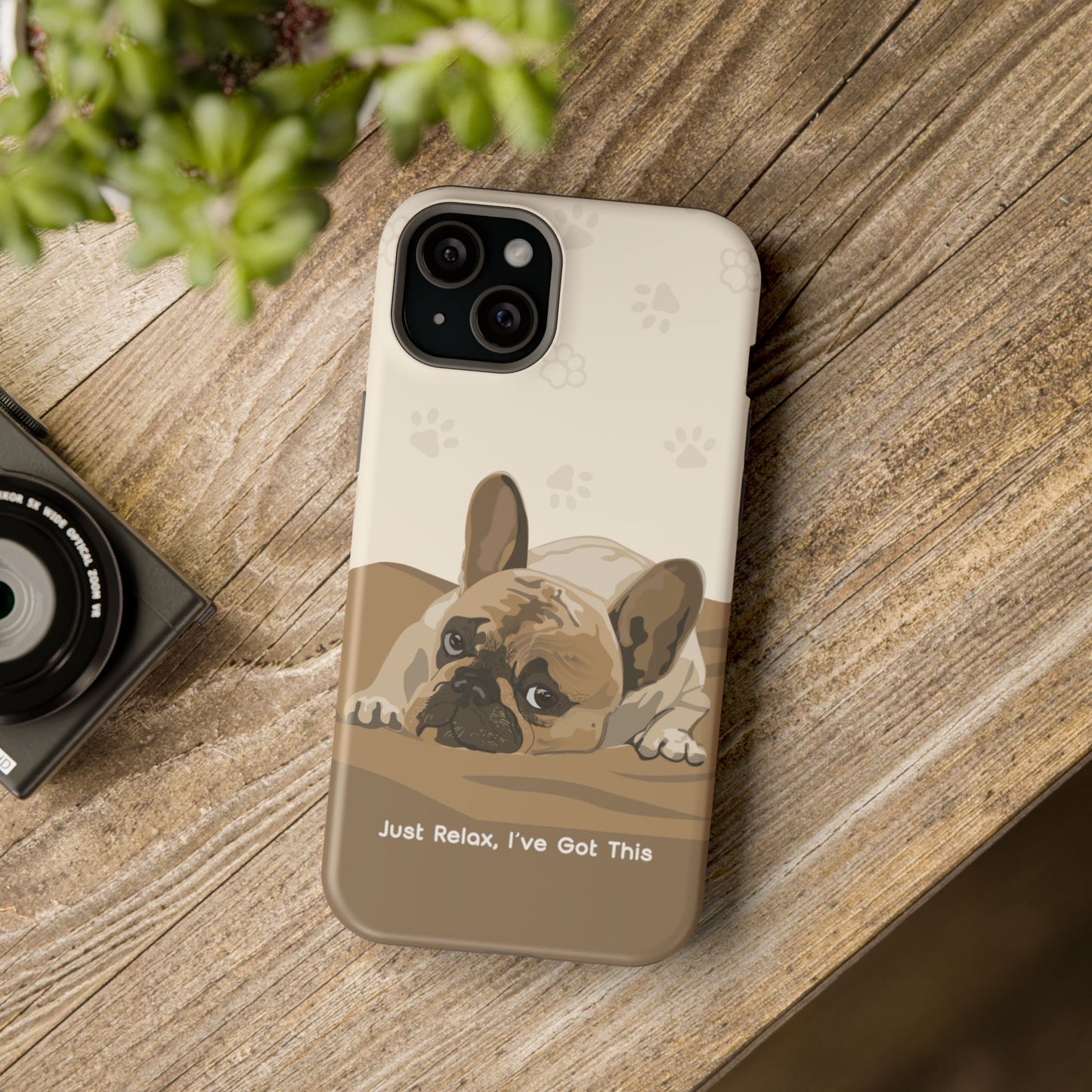 Cute Dog Tough MAGNETIC Phone Case - Just Relax, I’ve Got This