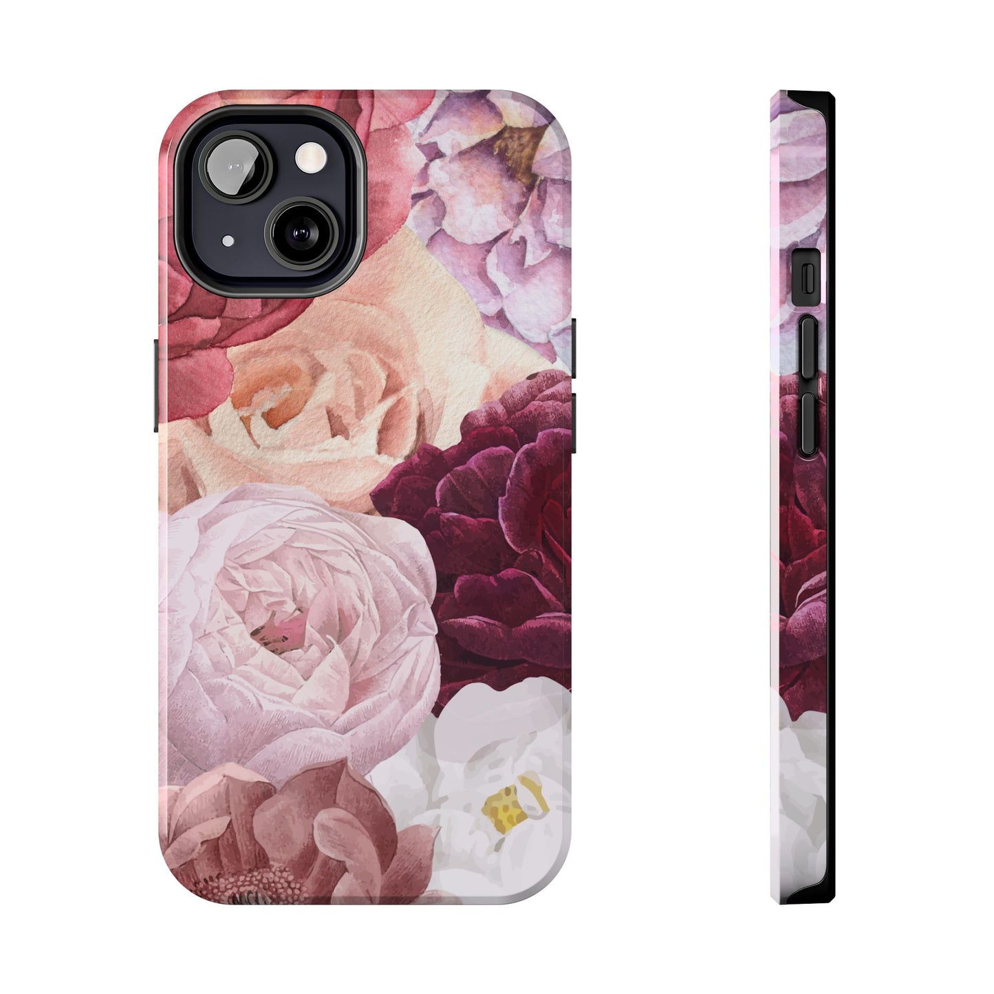 Elegant Protection for Every Occasion Floral Tough Phone Case