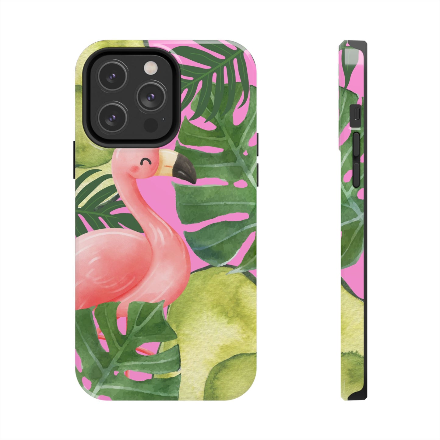 Tropical Flamingo, Cute, Summer Vibes Tough Phone Case