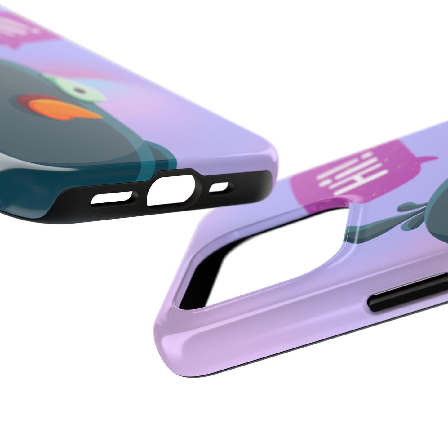 Colorful Cartoon Bird Tough Phone Case - Say Hi!