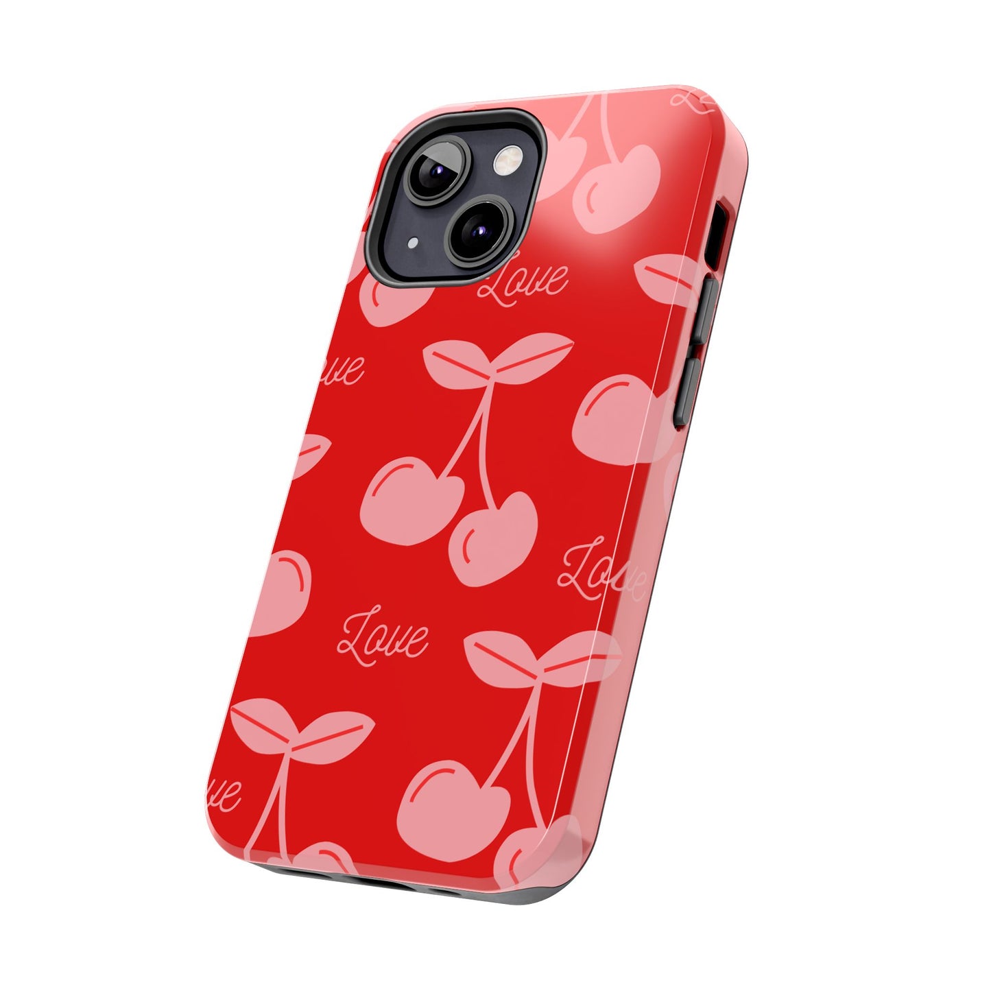 Cute Cherry Love Tough Phone Cases