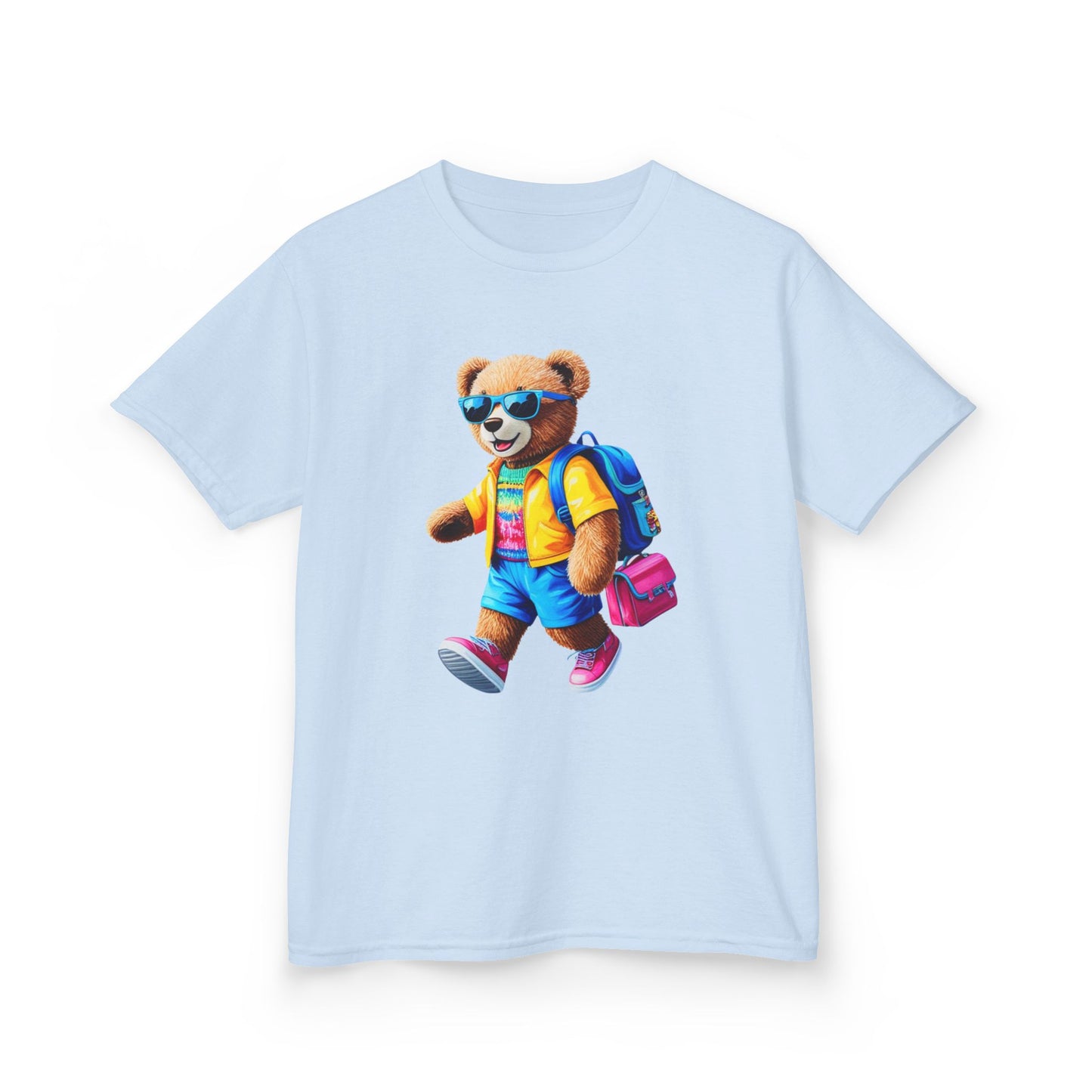 Cool Bear Kids Tee, Kids Cotton T-shirt, Cute Animal Shirt, Back to School Tee, Fun Bear Graphic Tee
