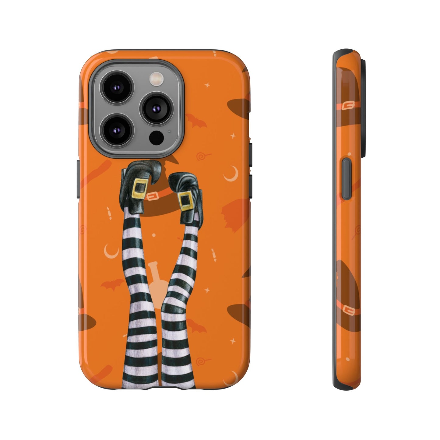 Halloween Phone Case, Spooky Design, Witch Legs for Iphone
