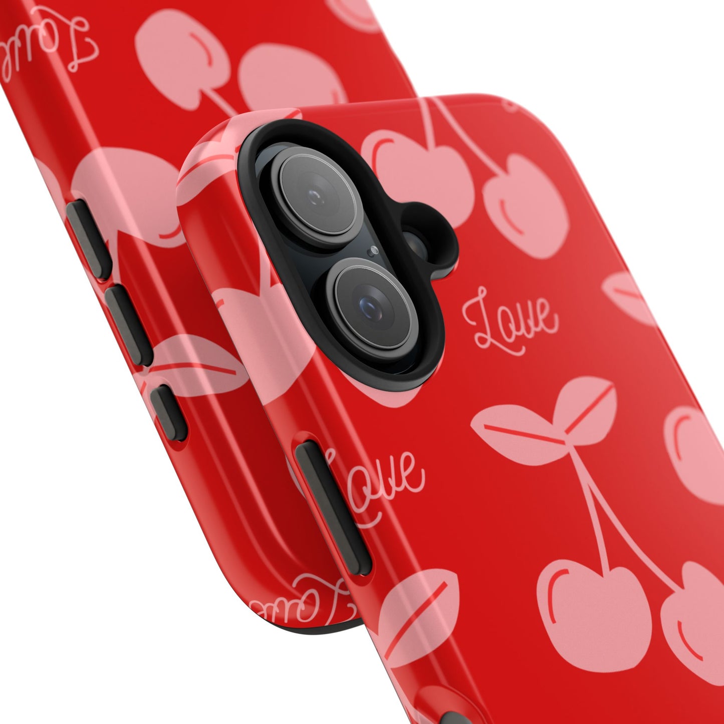 Cute Cherry Love Tough Phone Cases