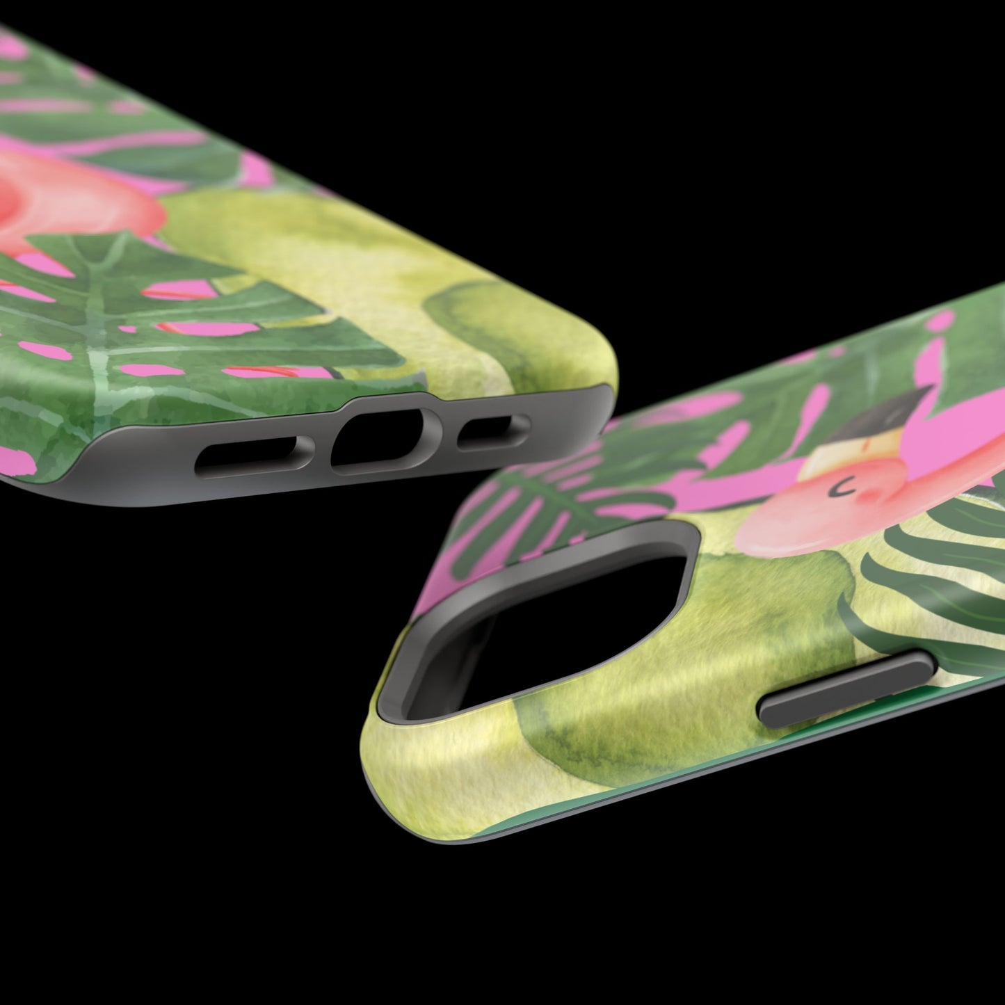 Tropical Flamingo, Cute, Summer Vibes MAGNETIC Tough Phone Case