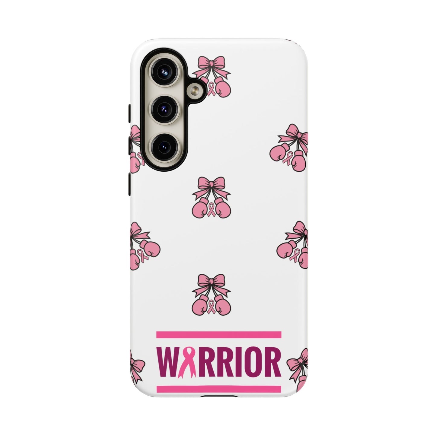 Phone Case - Pink Warrior Cancer Awareness Gift for Breast Cancer Survivor for Samsung