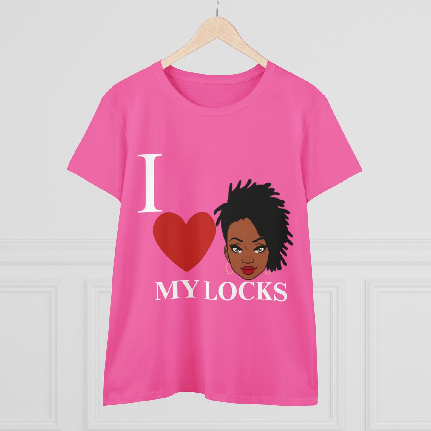 Women's Cotton Tee - Natural Hair Celebration Tee - Celebrate Natural Hair